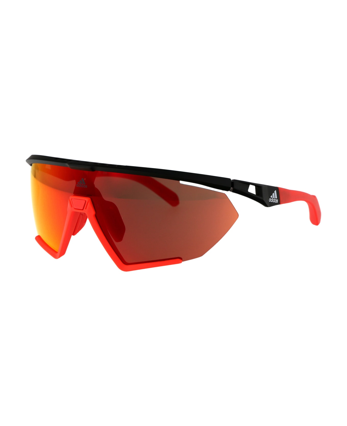 Adidas Cmpt Aero Li Sunglasses - 05L Nero/Altro/Roviex Specchiato