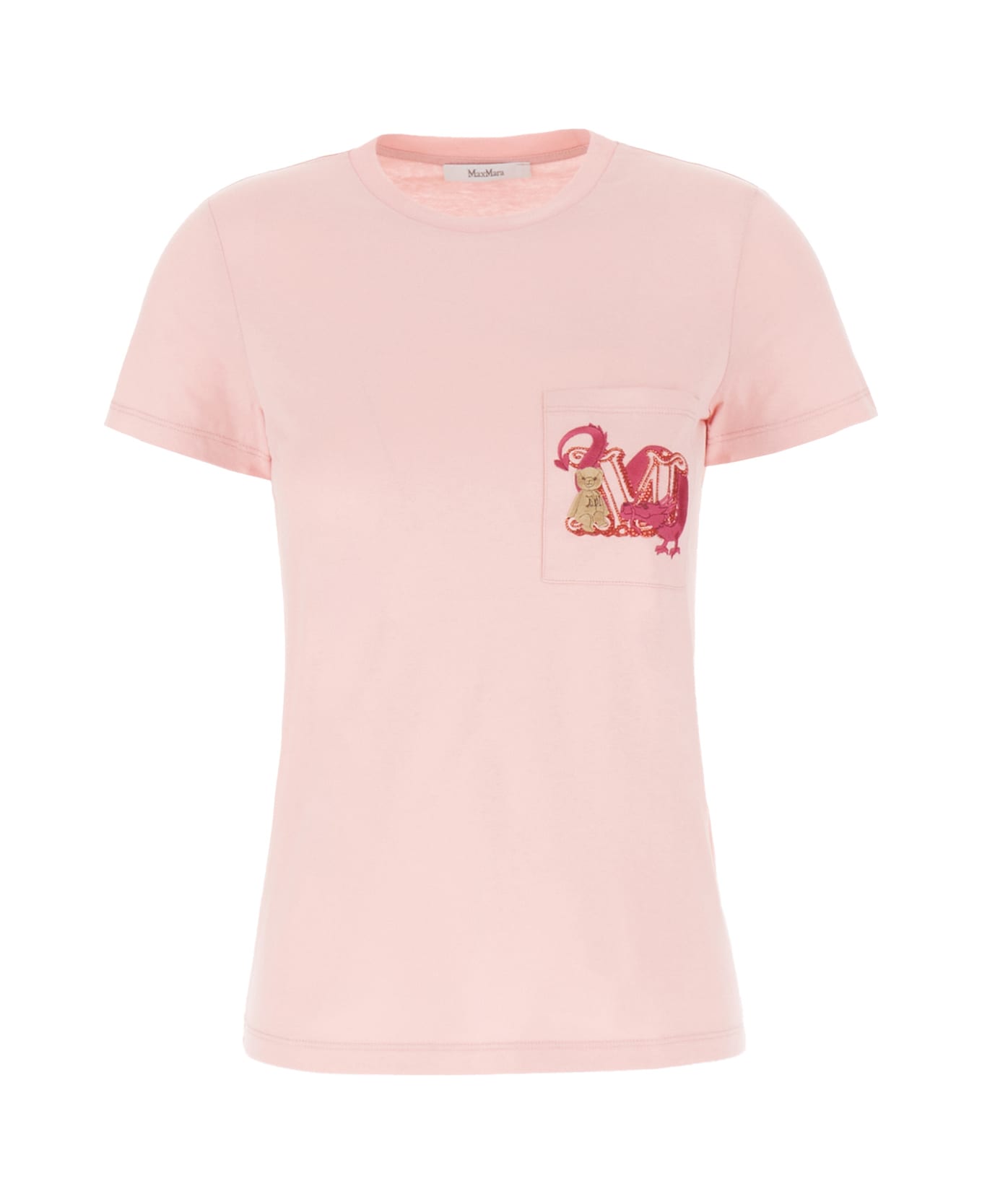 Max Mara Pink Cotton Elmo T-shirt - 007