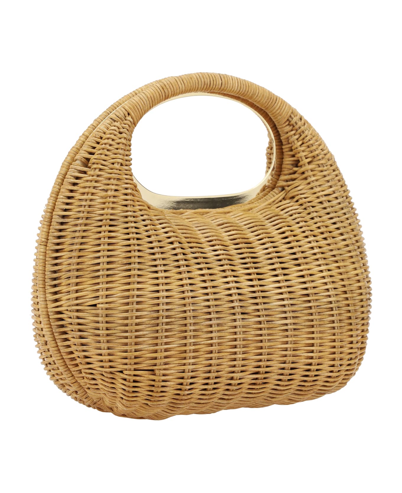 【sacai】Rattan Round Bag Rattan Round Bag Natural | SHOP BAZAAR