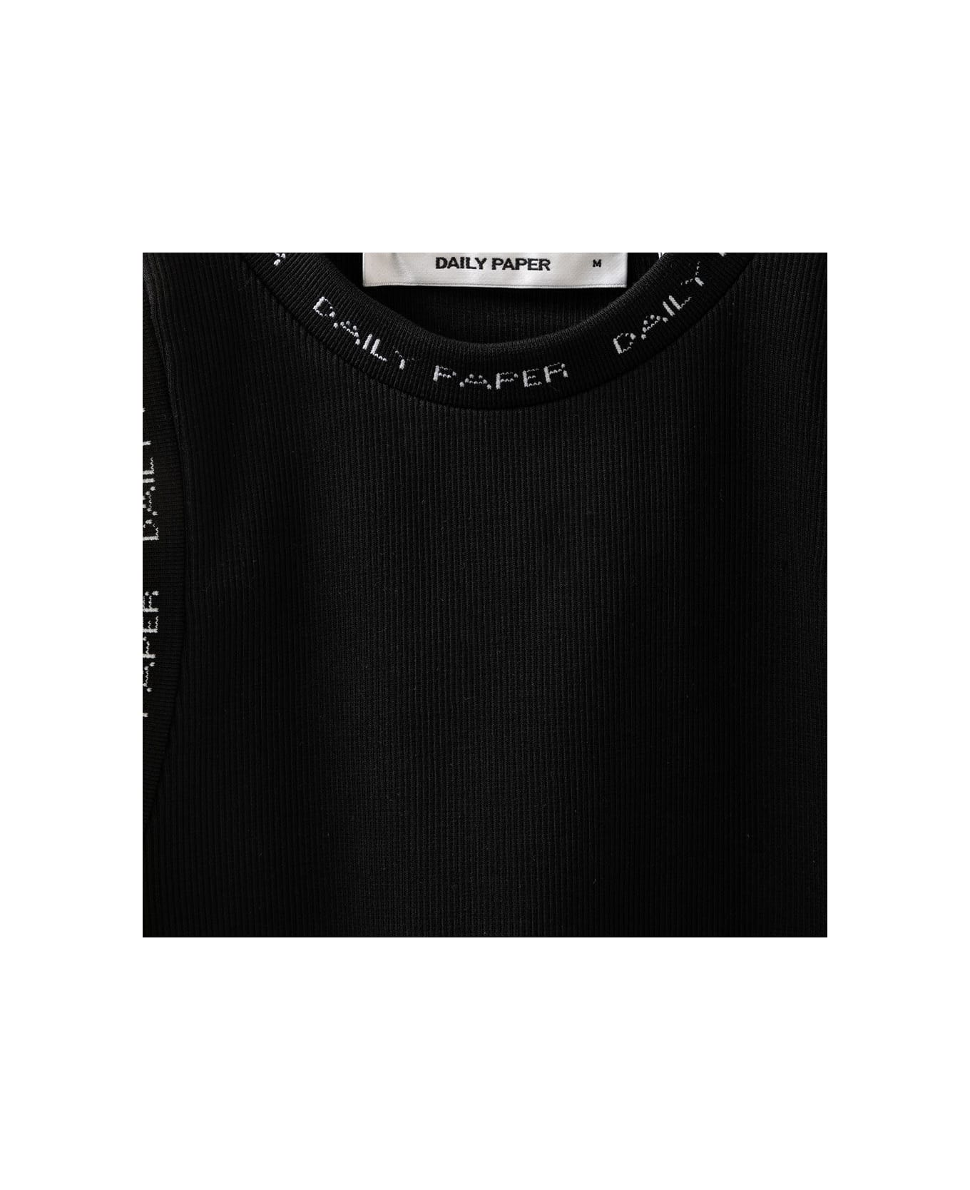 Daily Paper Erib Tank Top - Black