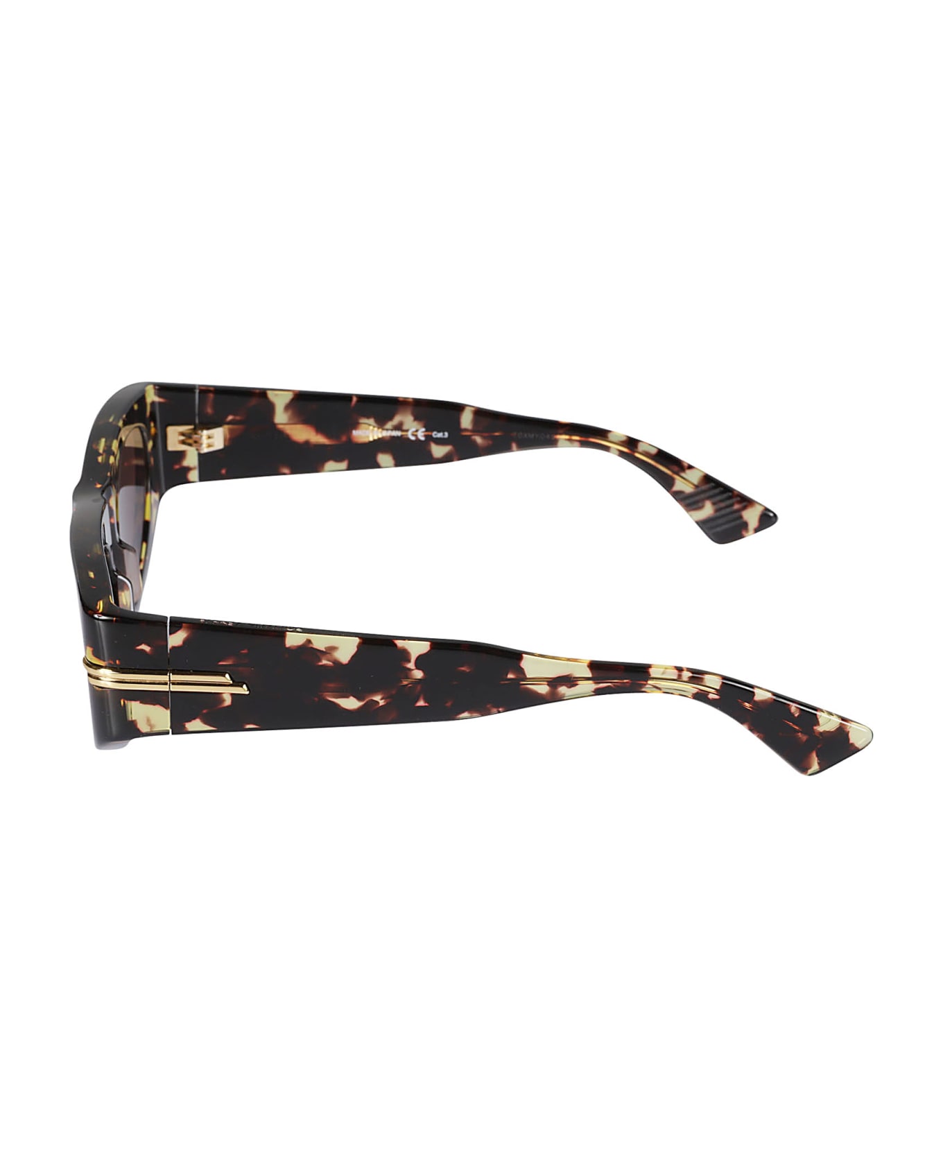 Bottega Veneta Eyewear Geometric Cat-eye Sunglasses - HAVANA-HAVANA-BROWN