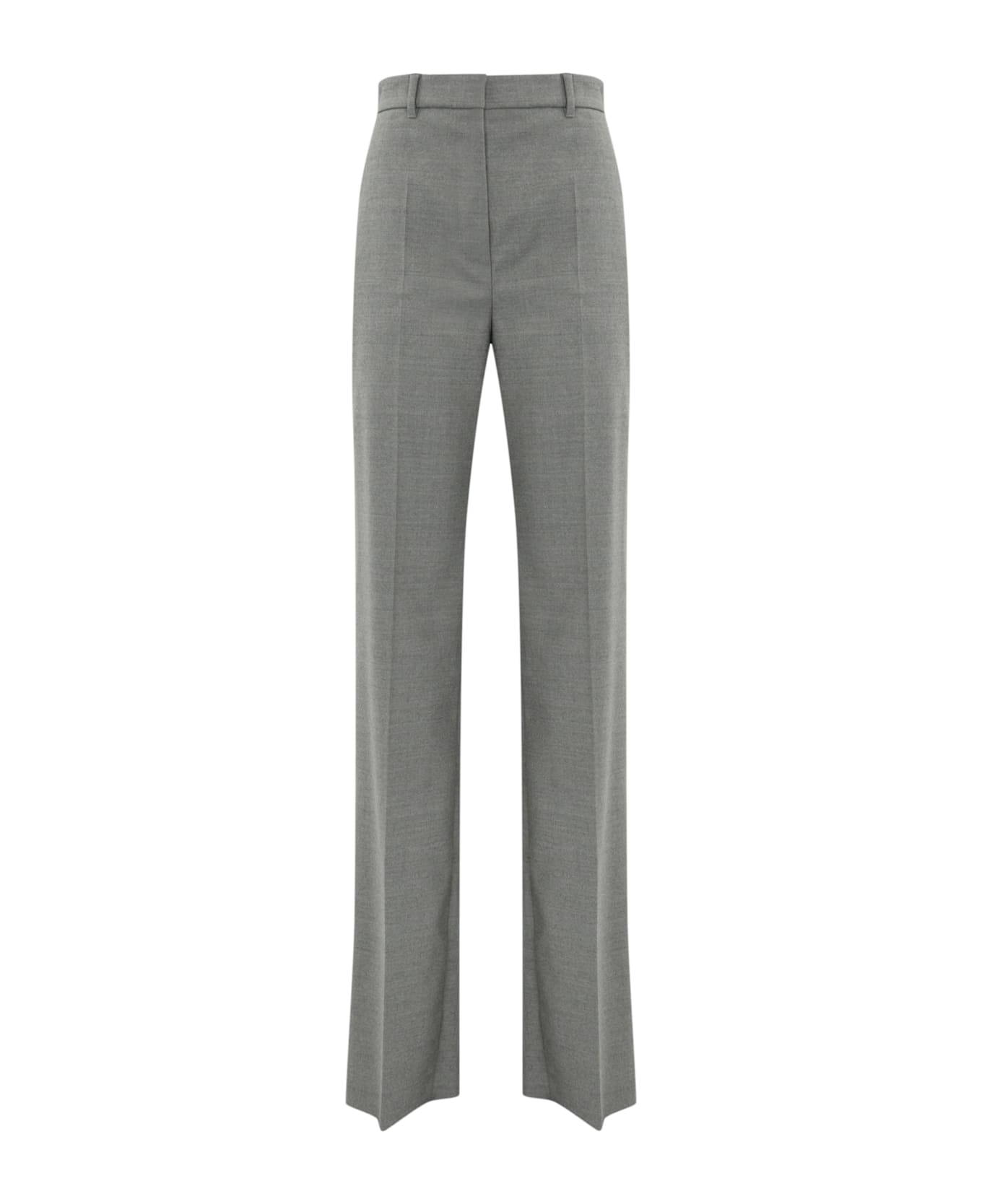 Max Mara Studio 
soraga
 Trousers In Virgin Wool - Light Grey