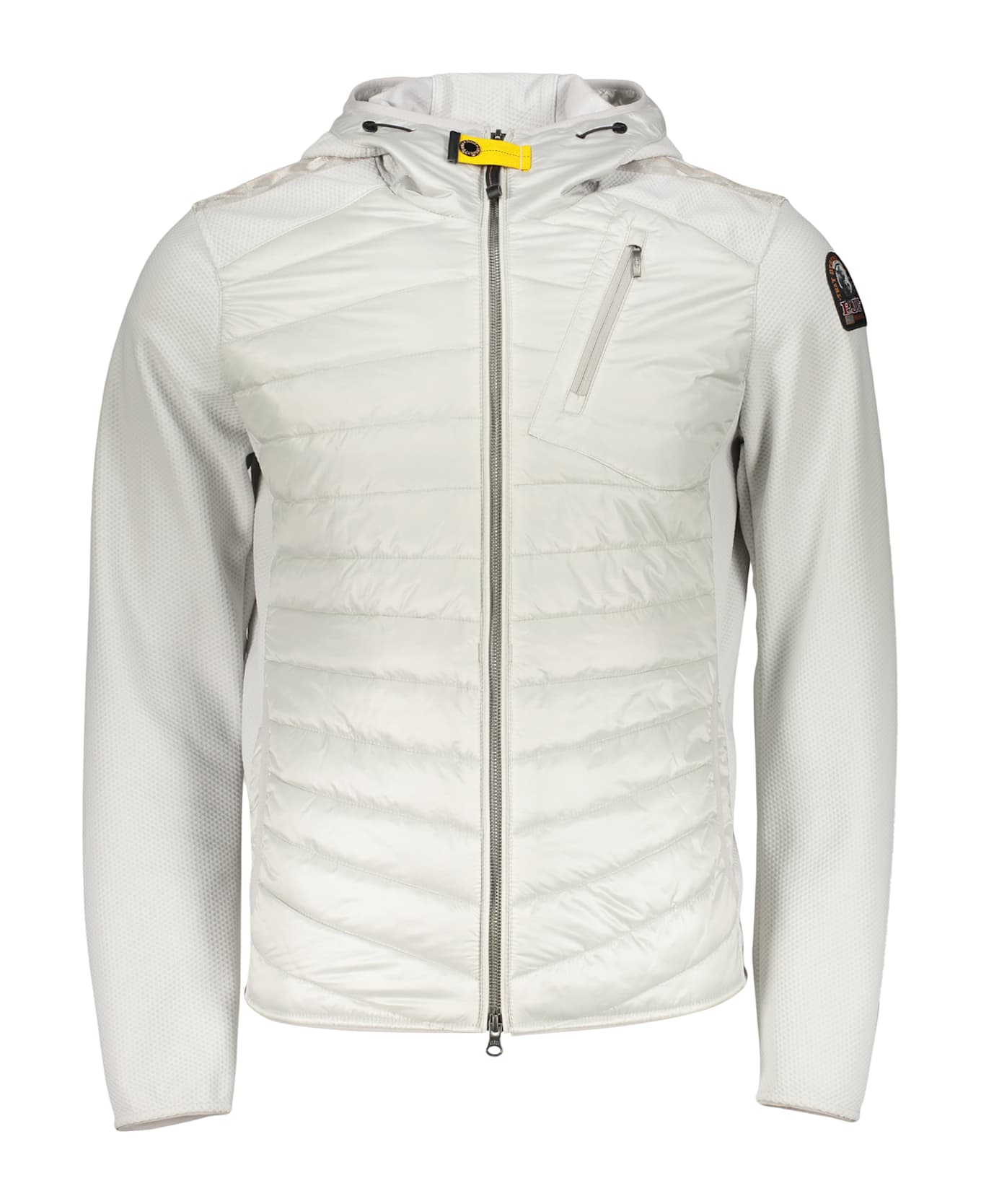 Parajumpers Lightweight Quilted Jacket With Hood - grey