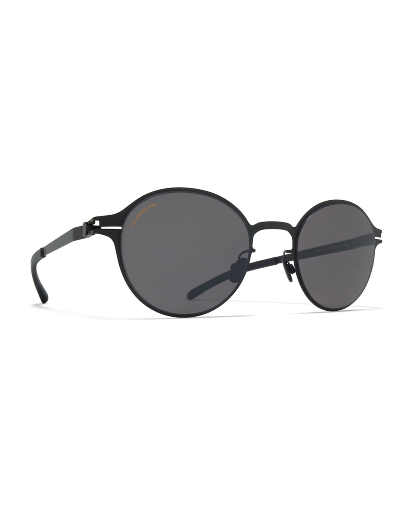 Mykita Wim - Black / Polarized Grey Lens Sunglasses - Black