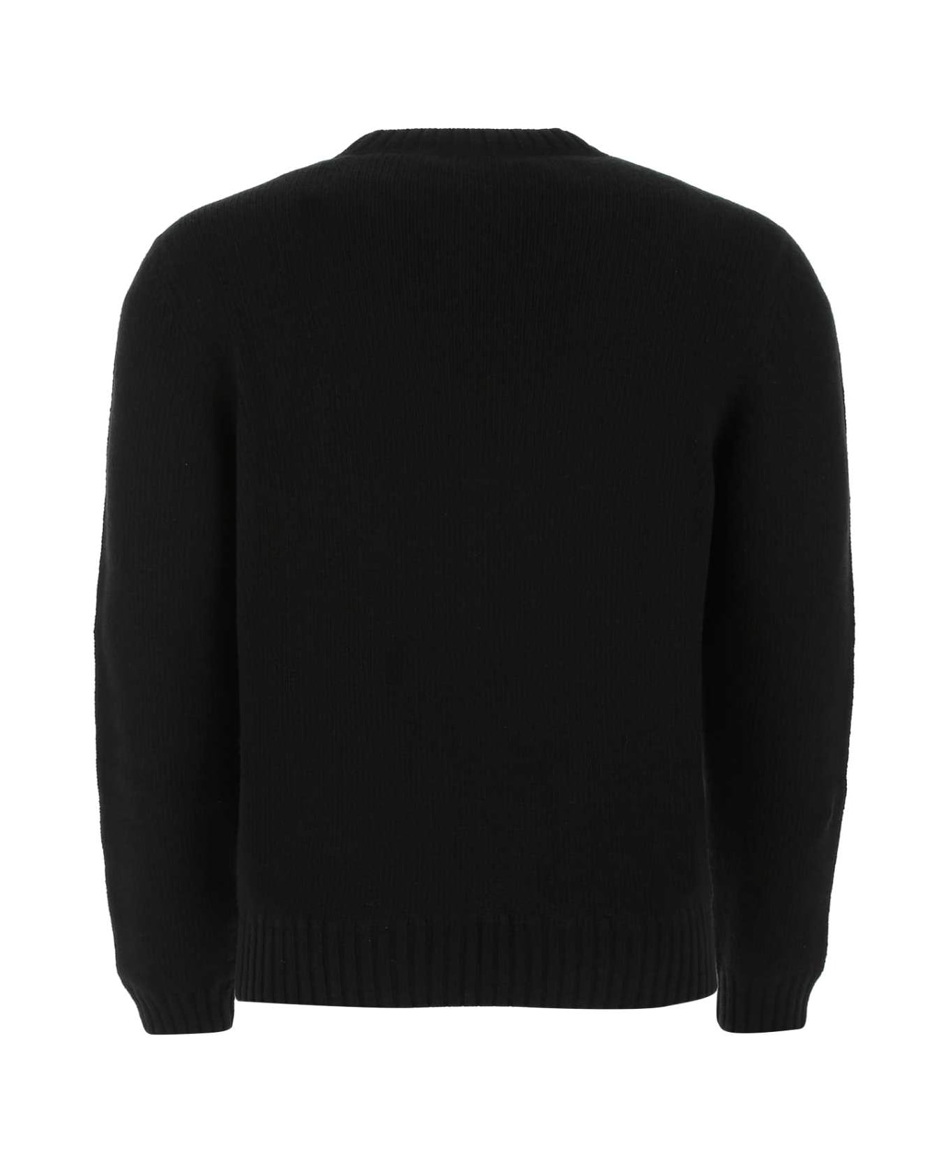 Prada Black Wool Blend Sweater - F0002