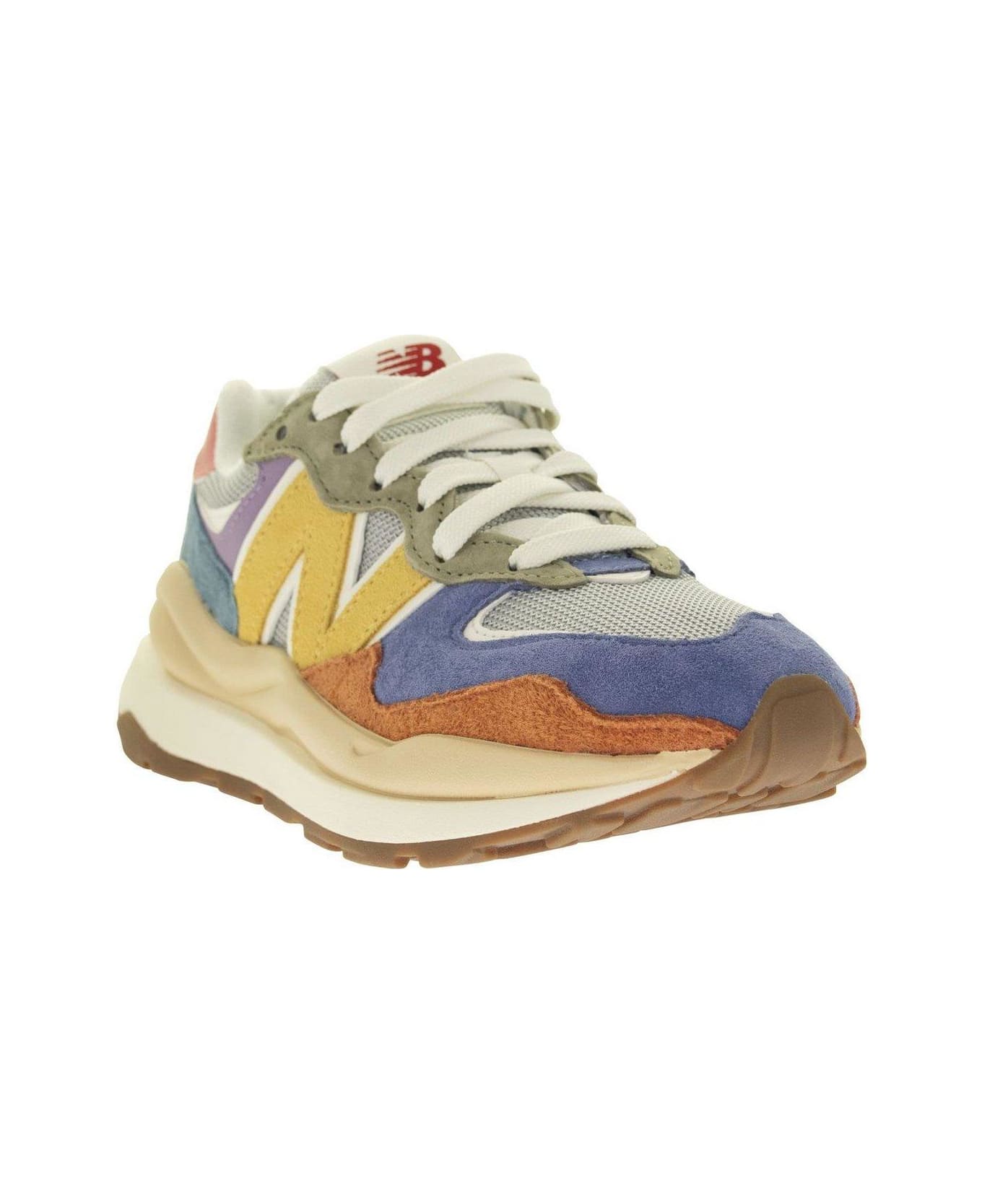 New Balance Colorblock Laceup Sneakers italist