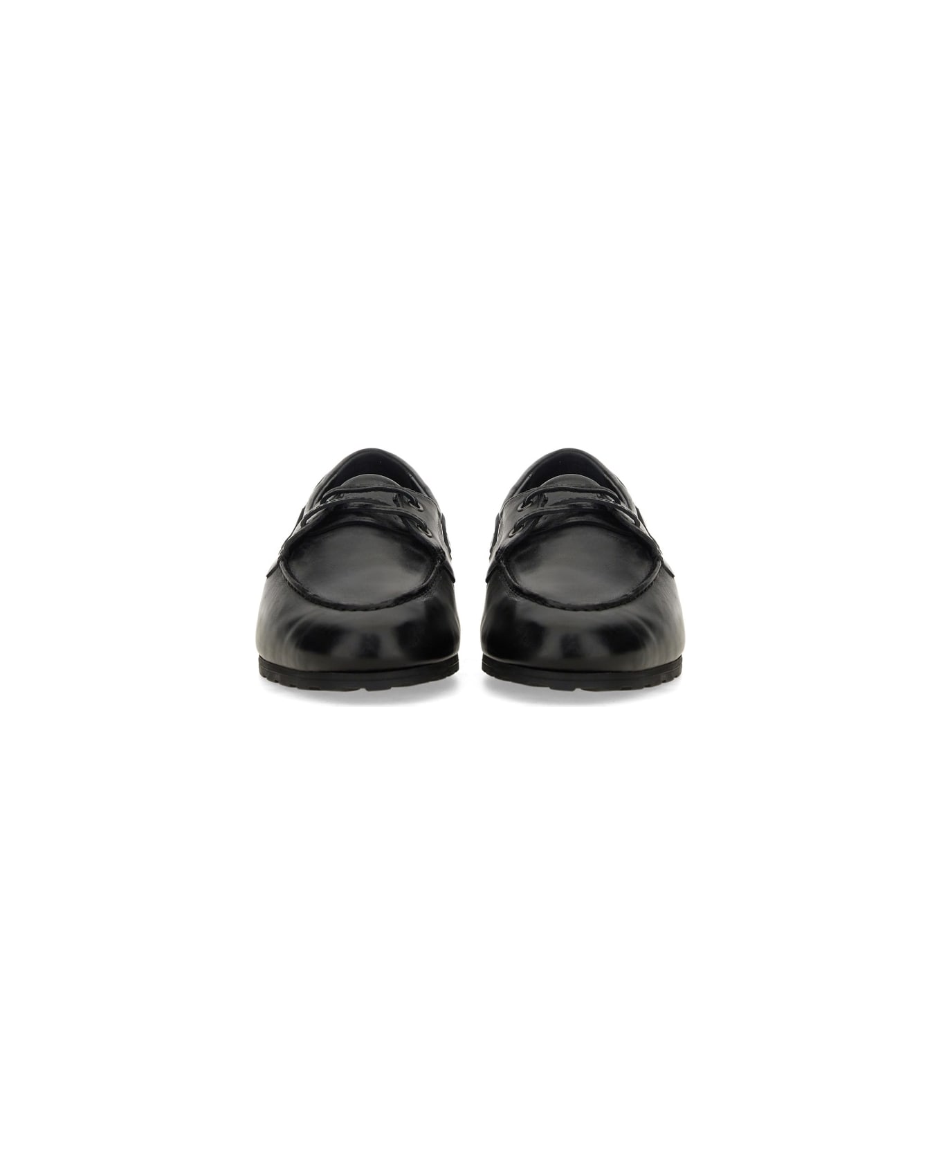 Bally Leather Loafer - BLACK