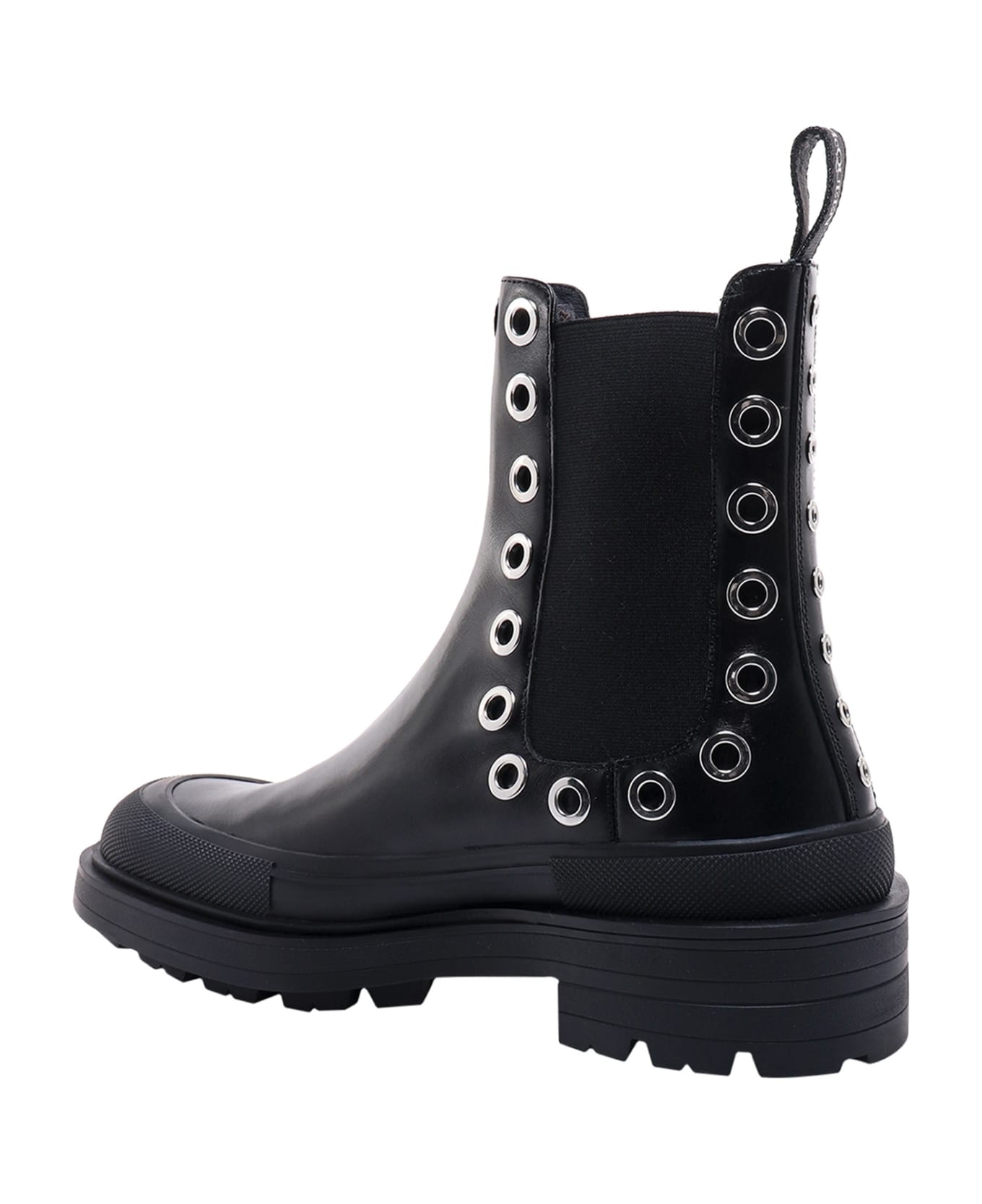 Alexander McQueen Stack Boots - Black ブーツ