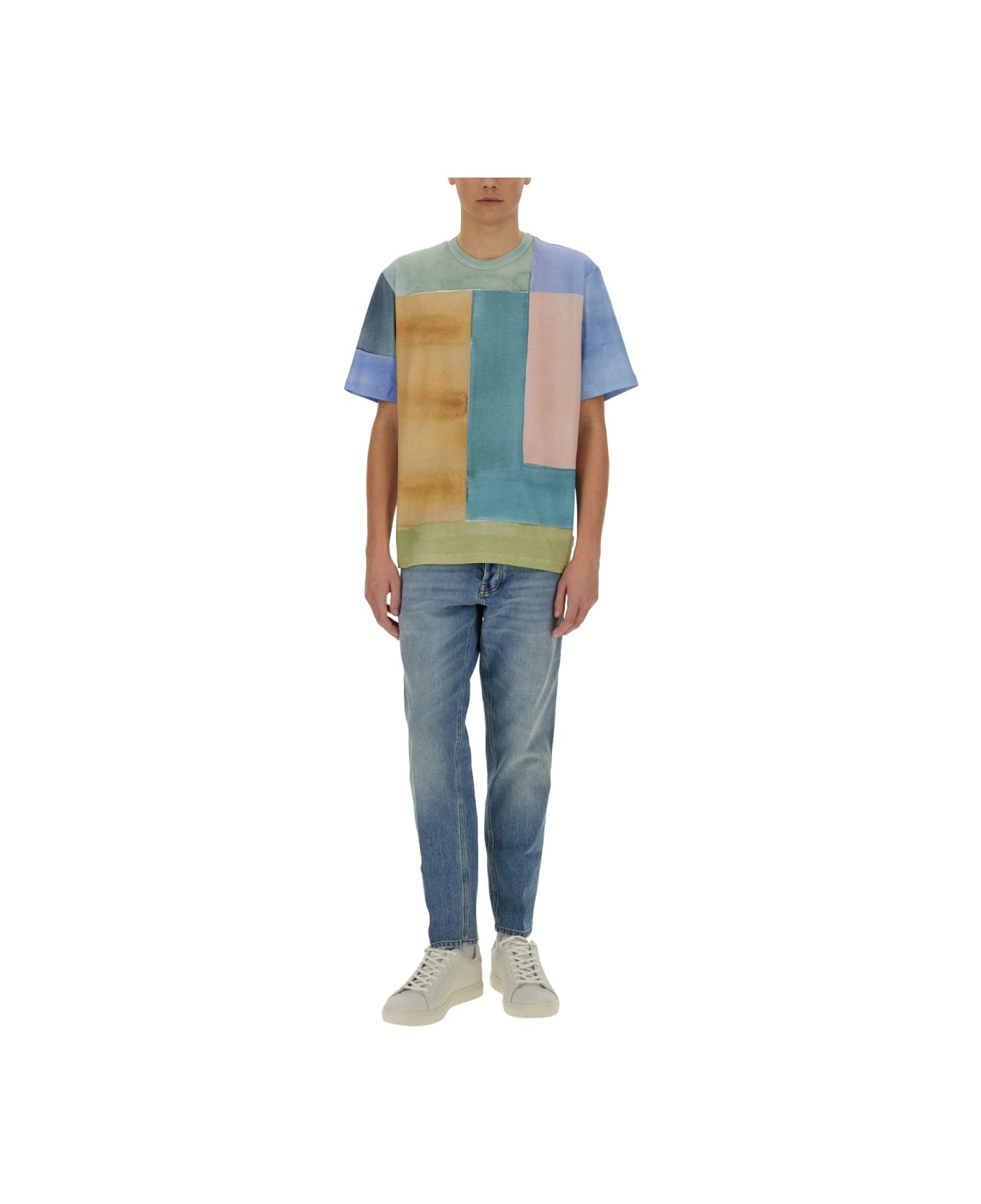 PS by Paul Smith Casual Fit T-shirt - MULTICOLOUR