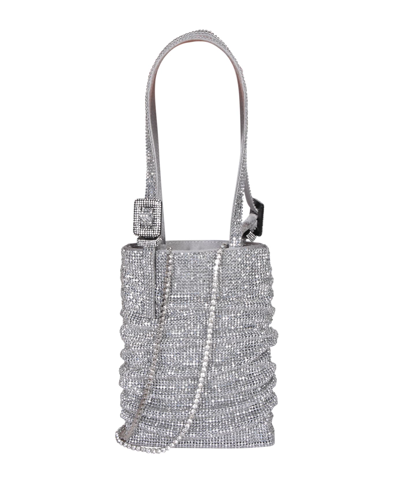 Benedetta Bruzziches Lollo La Petite Silver Bag - Metallic