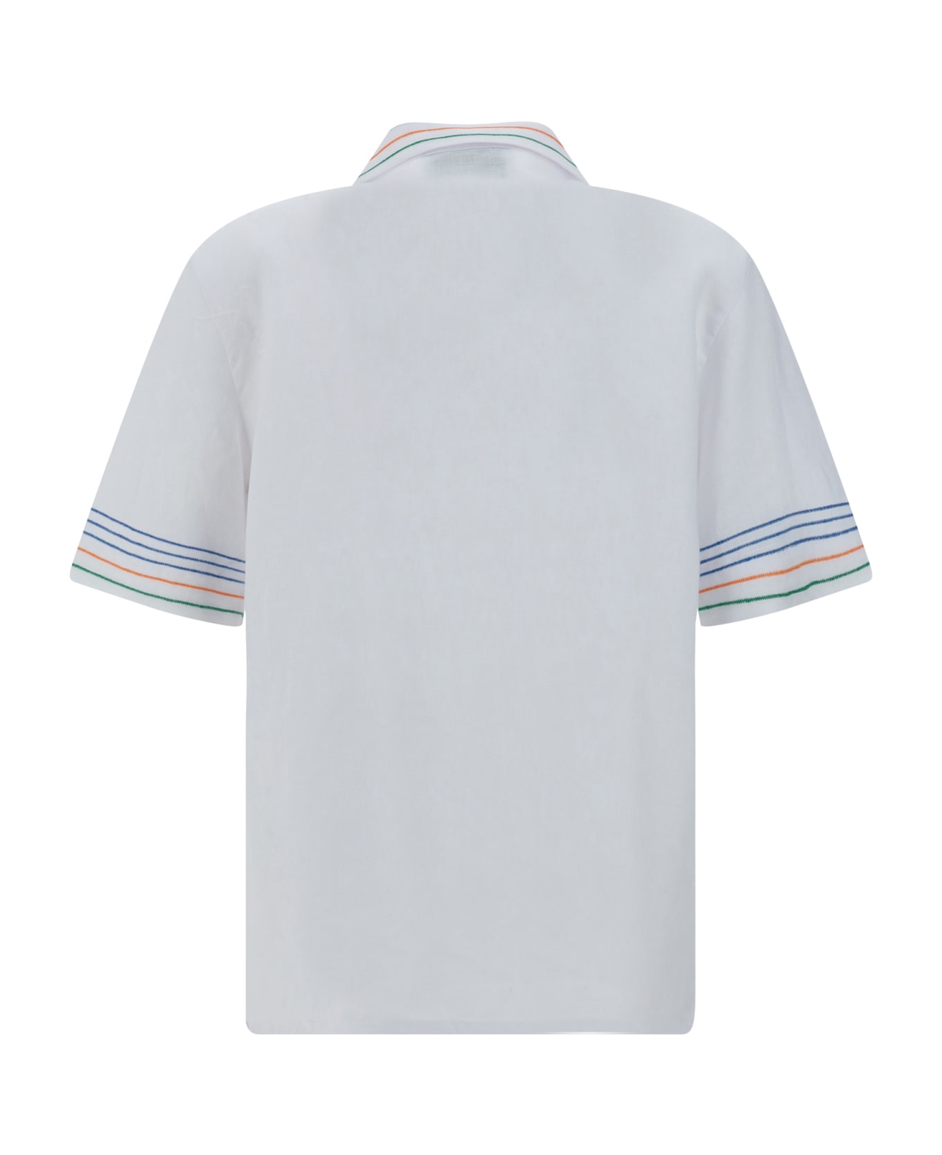 Casablanca Le Fil De La Musique Linen Shirt - Le Fil De La Musique シャツ