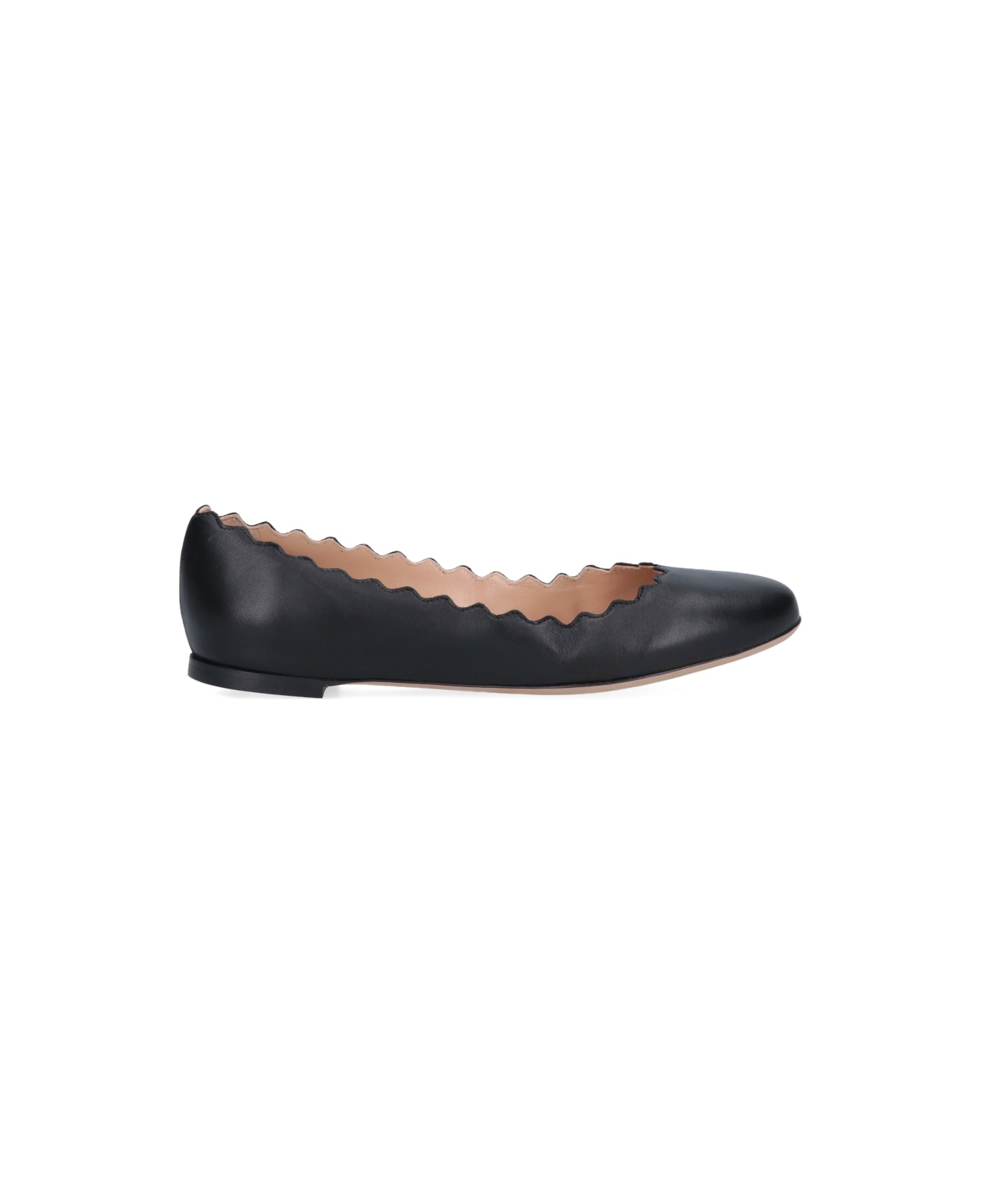Chloé Flat Shoes Tri - Black