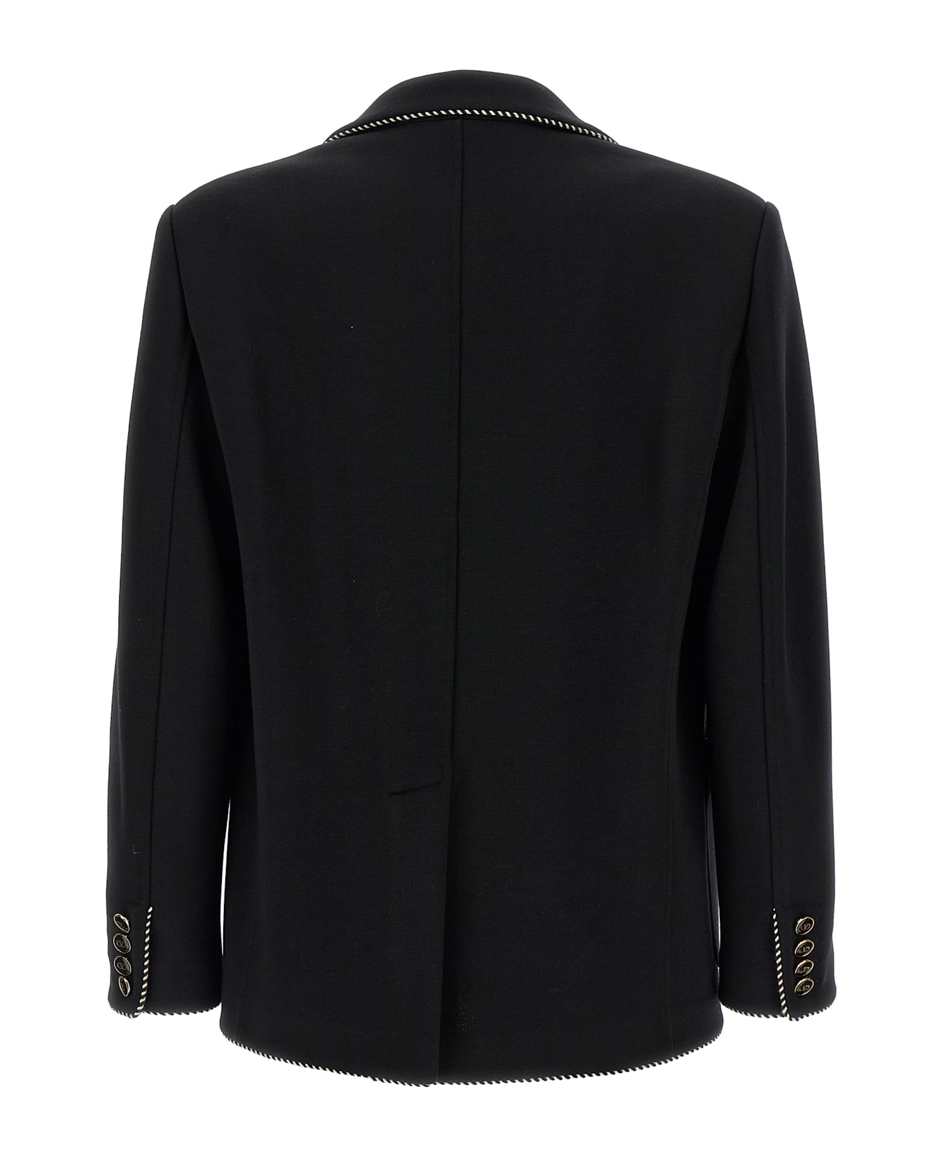 Valentino Garavani Valentino Garavini Single-breasted Blazer - Black  
