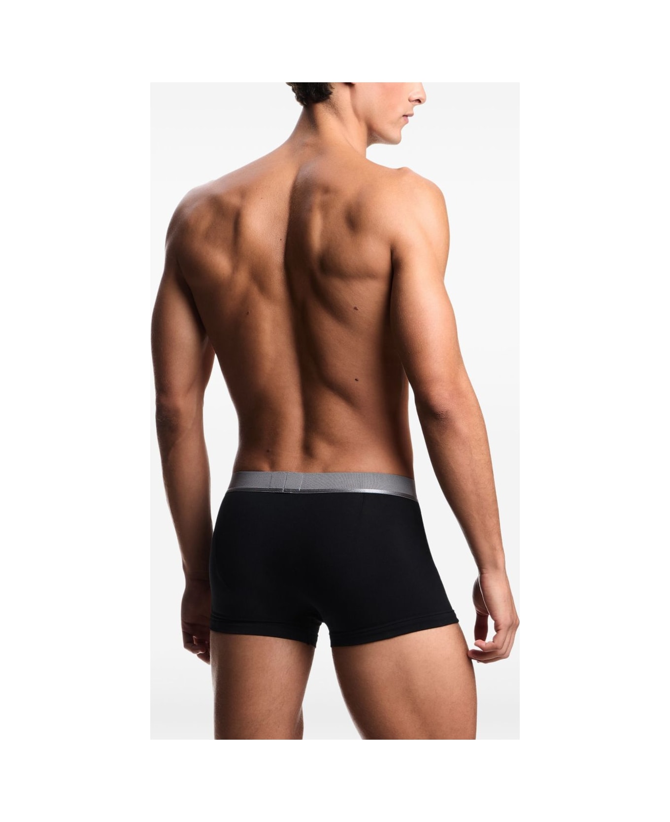Emporio Armani Logo Boxers - 3 Pack - Black