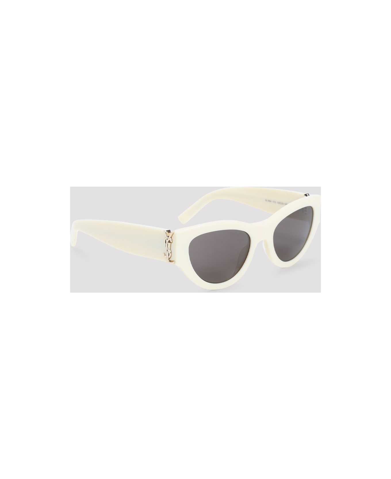 Saint Laurent Sl M94 Sunglasses - Ivory Ivory Black