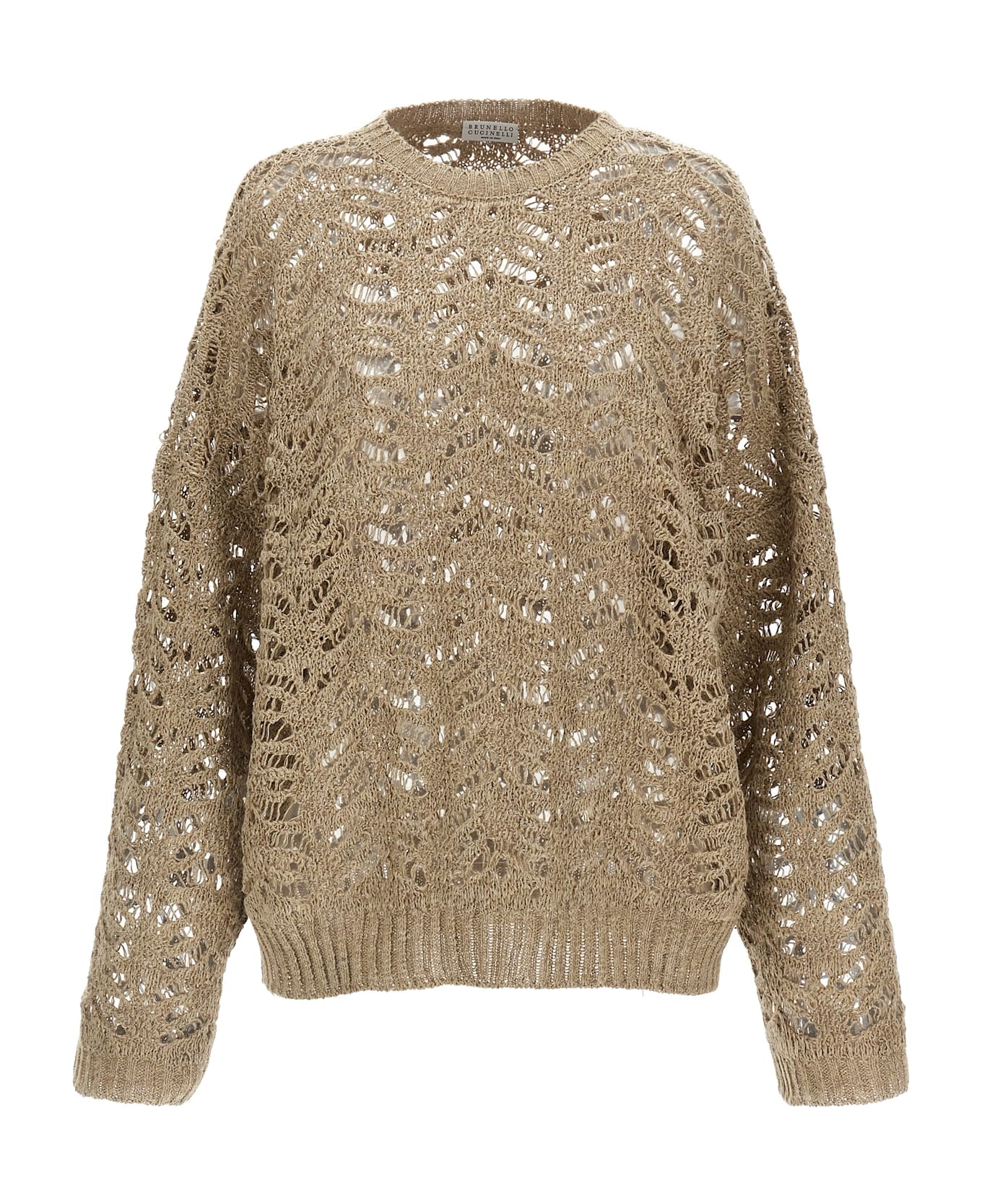 Brunello Cucinelli Dazzling Sweater - Beige