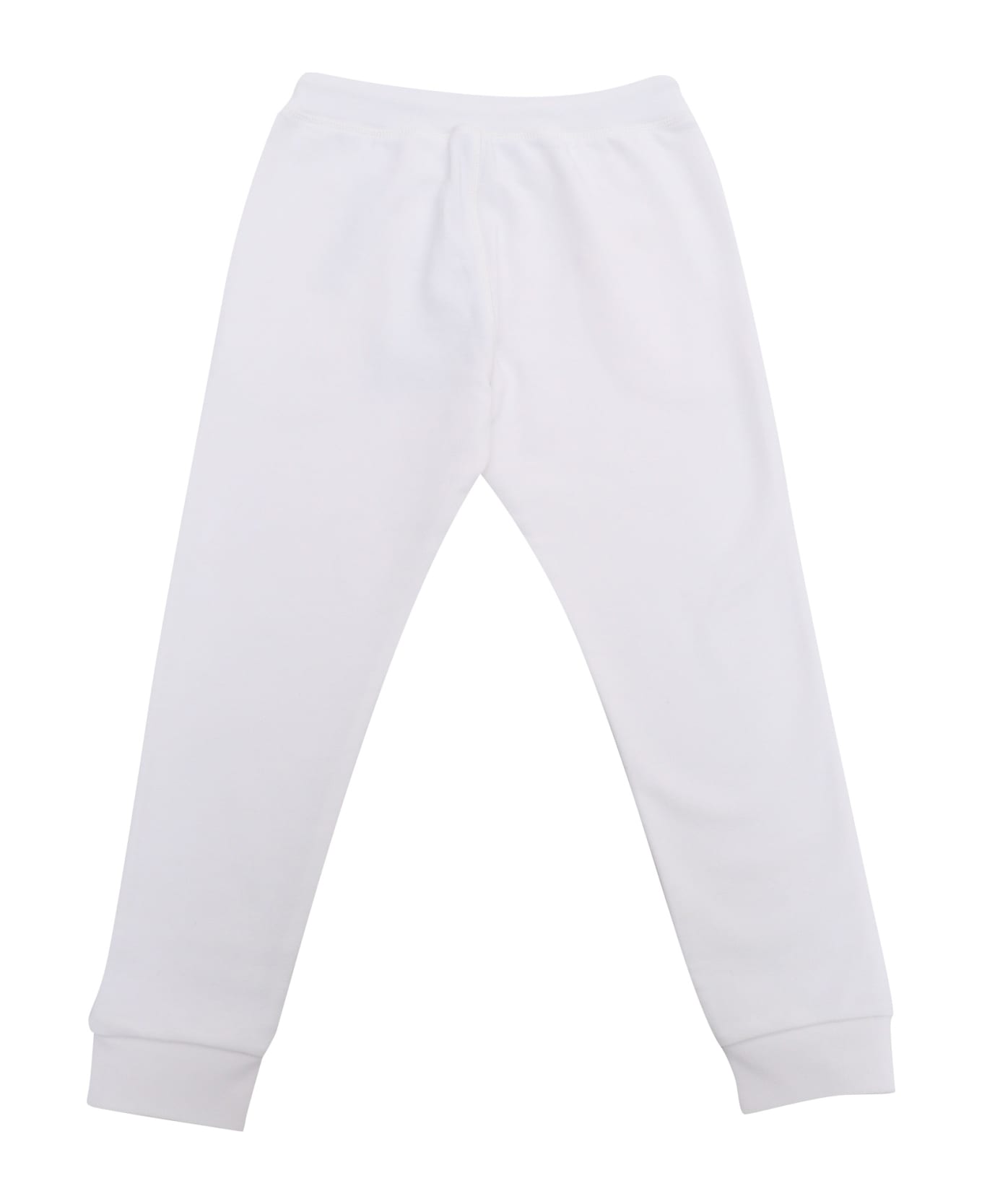 Dsquared2 White Pants - MULTICOLOR ボトムス