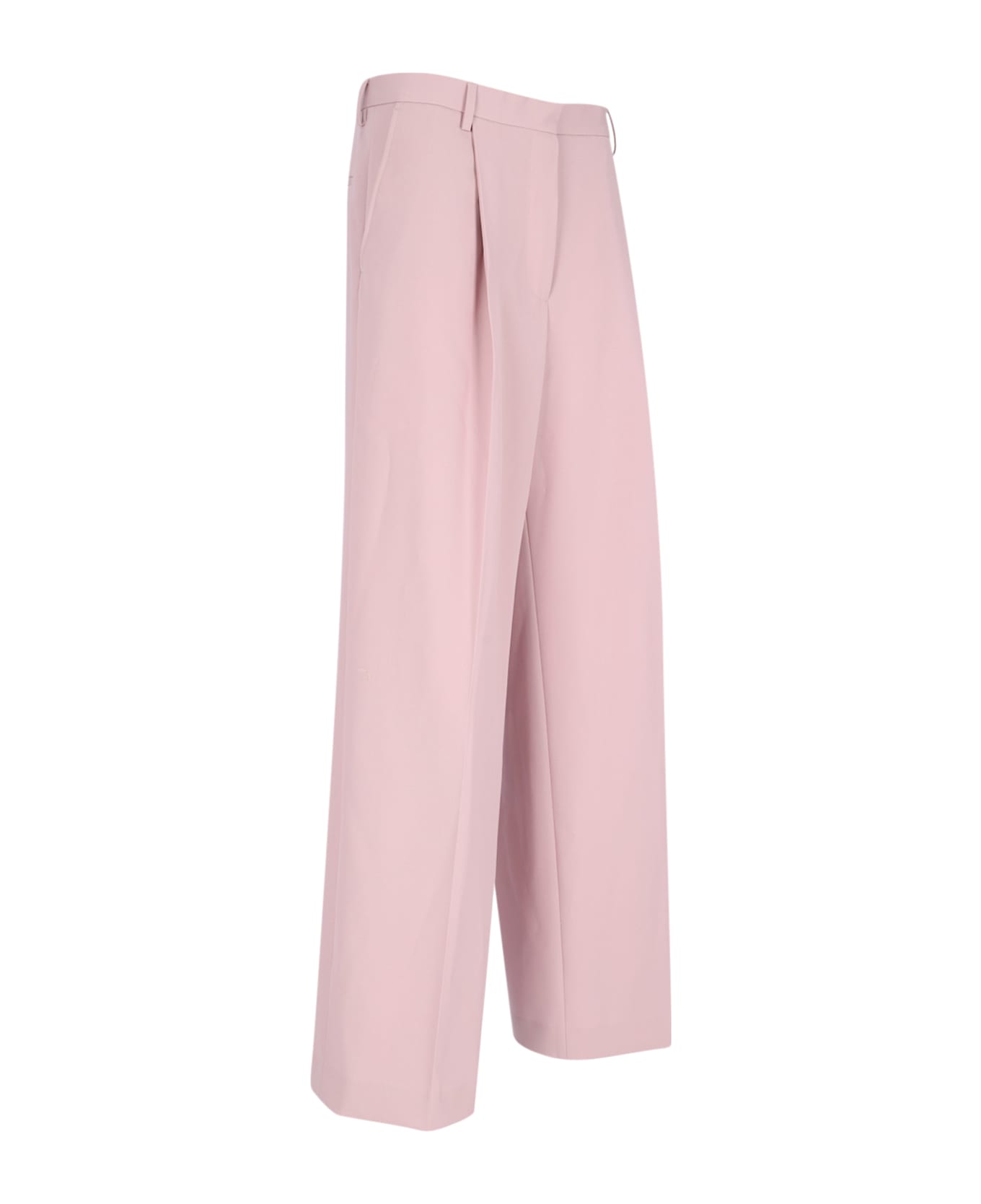 Dries Van Noten Wide Pants - Pink ボトムス