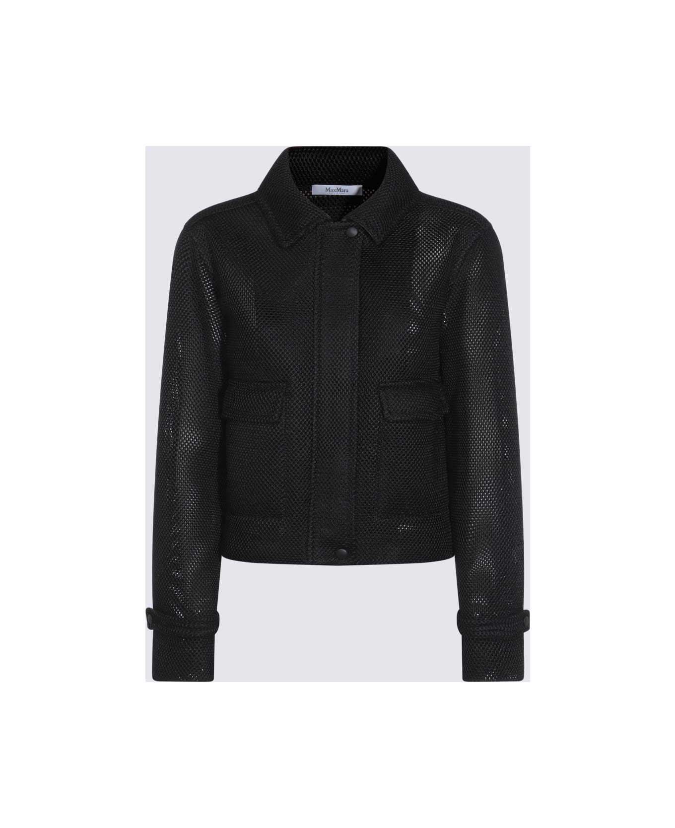 Max Mara Black Casual Jacket - Black