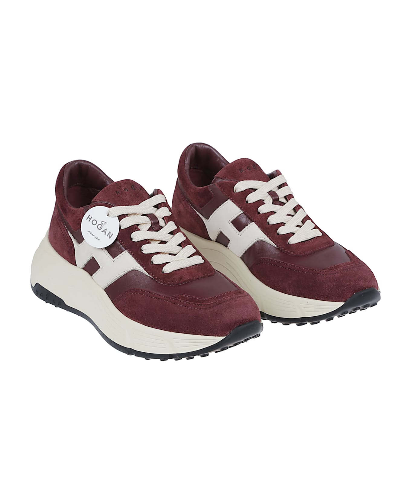 Hogan H669 Sneakers - Bordeaux/ghiaccio