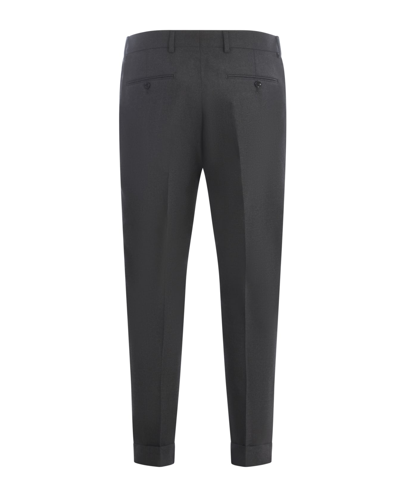 Be Able Trousers Be Able In Virgin Wool - Grigio antracite