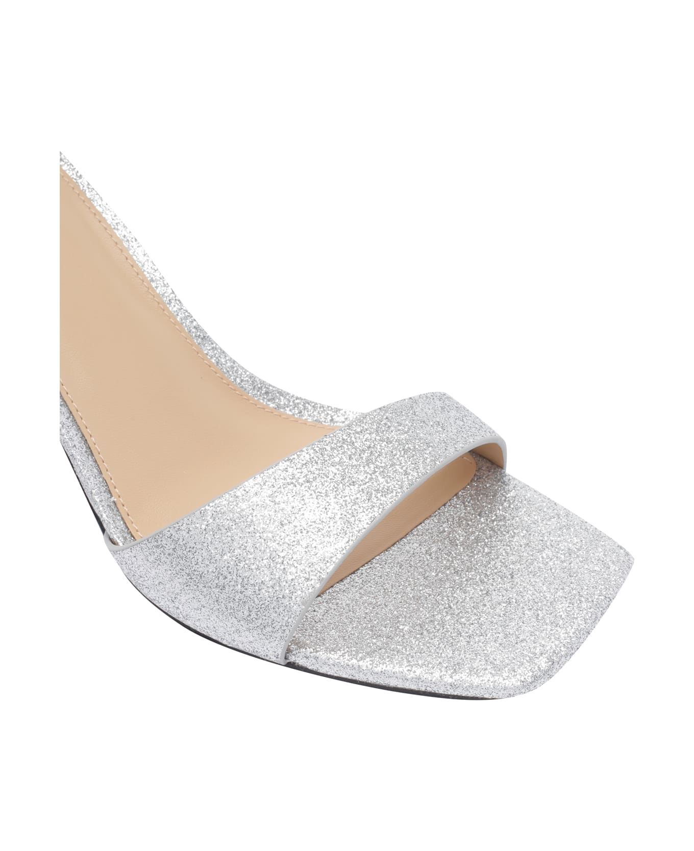 Michael Kors Jaida Pump Sandals Michael Kors - Silver