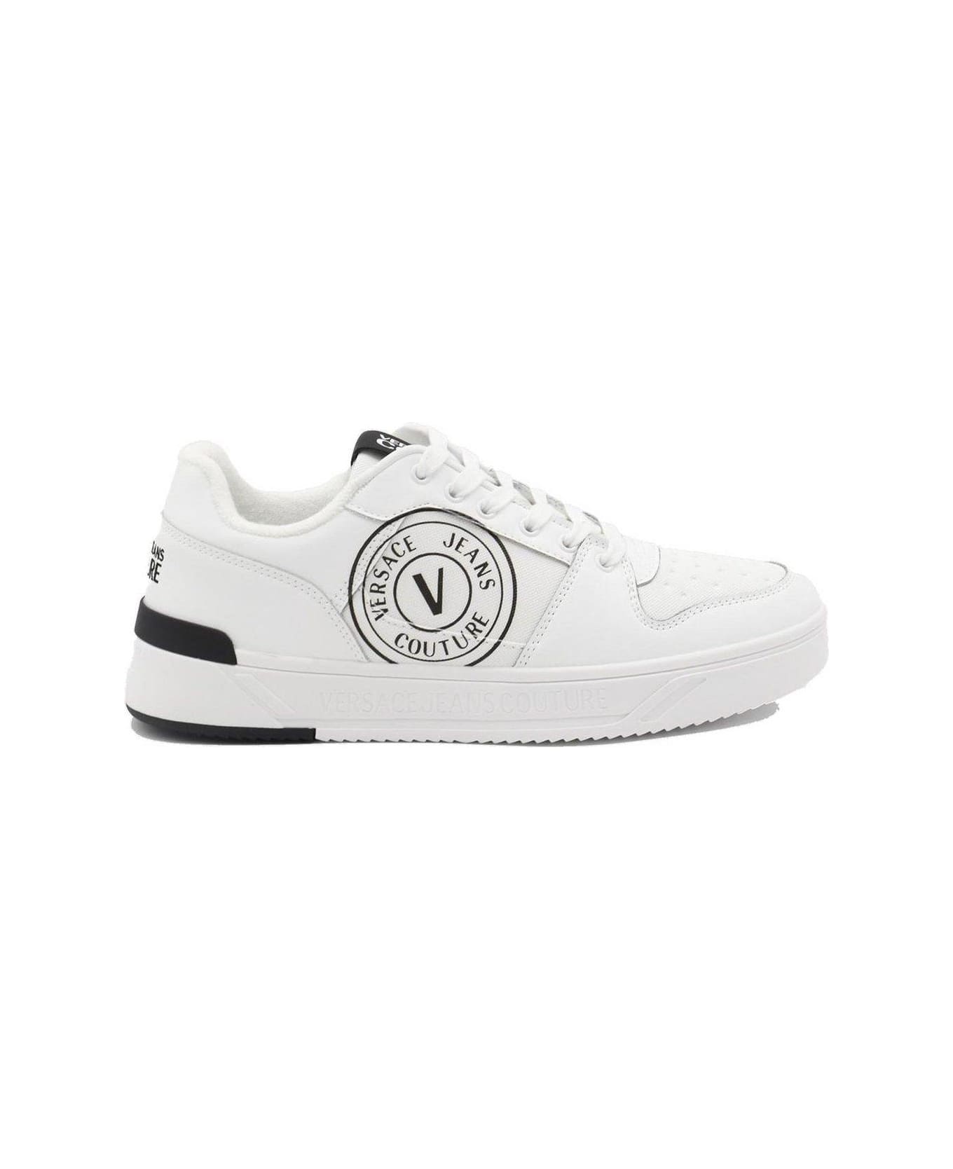 スニーカー VERSACE JEANS COUTURE Men Sneakers White 77YA3SJ1ZP356 003 Versace Jeans Couture Lace-up Sneakers | italist