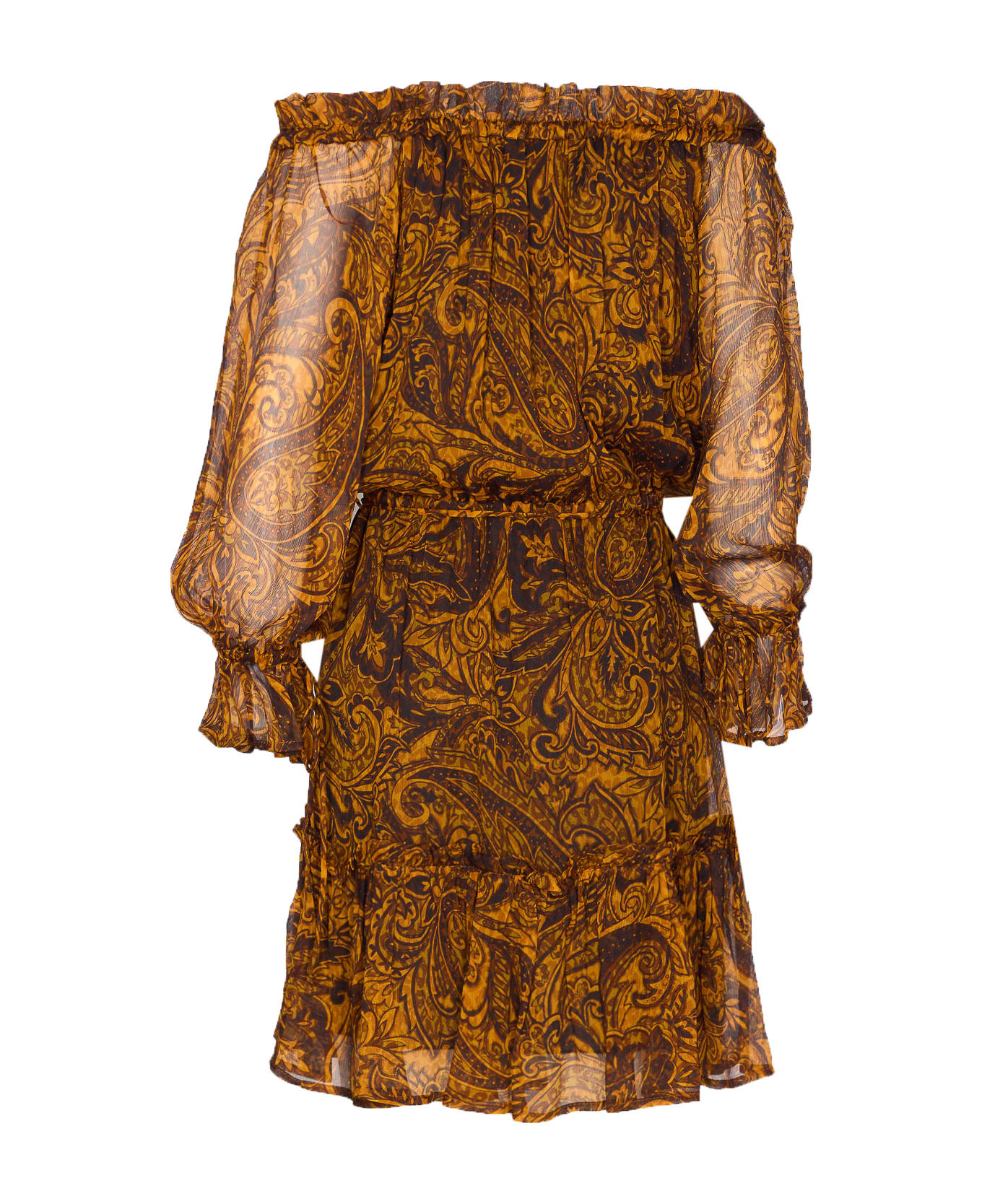 Pinko Sacher Dress - Orange