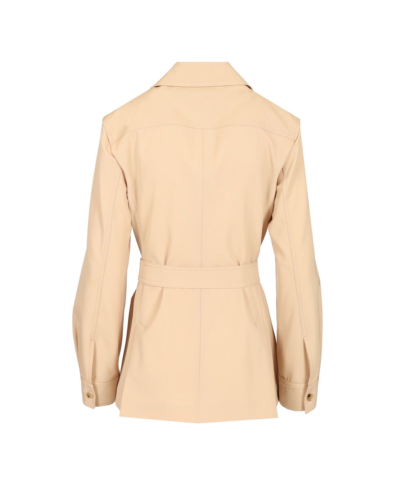 Max Mara Short Safari Jacket - BEIGE
