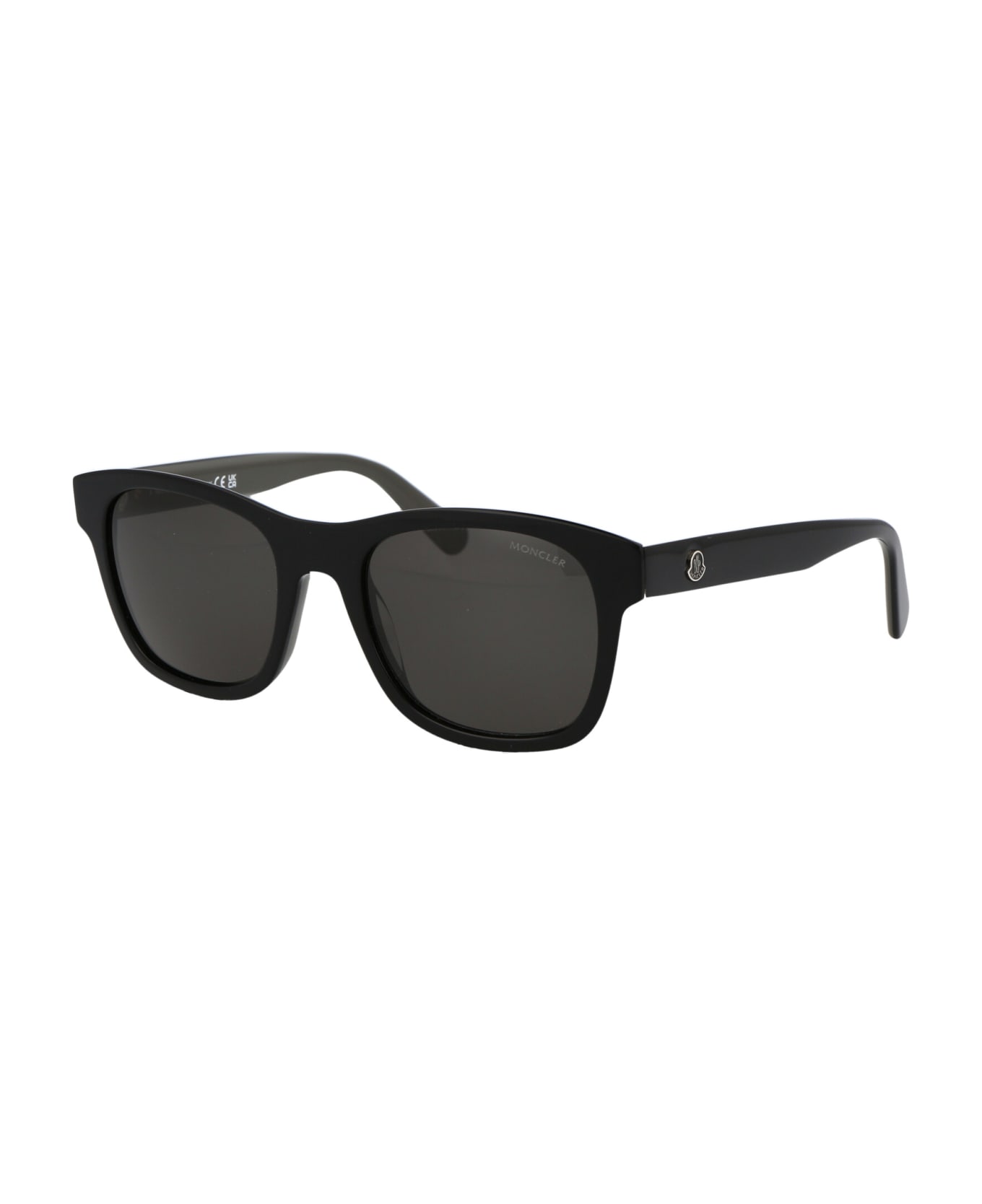 Moncler Eyewear Ml0192 Sunglasses - 05D BLACK サングラス