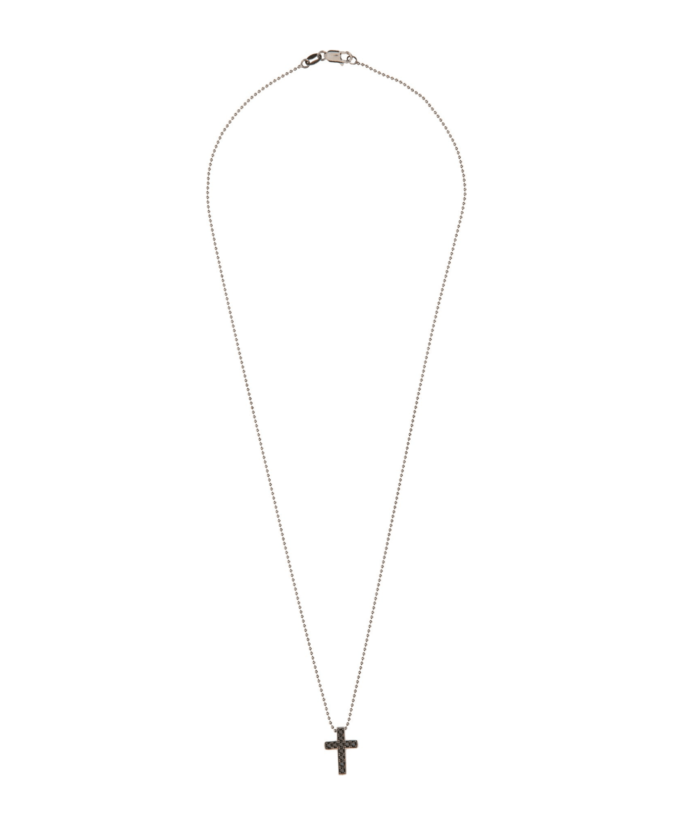 Dsquared2 Necklace With Pendant - Ruthenium ネックレス