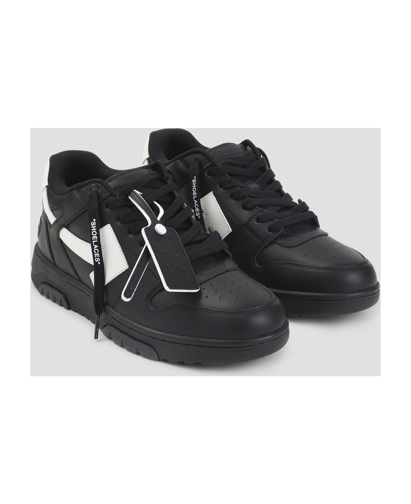 Off-White M-out Of Office Sneakers - Black White
