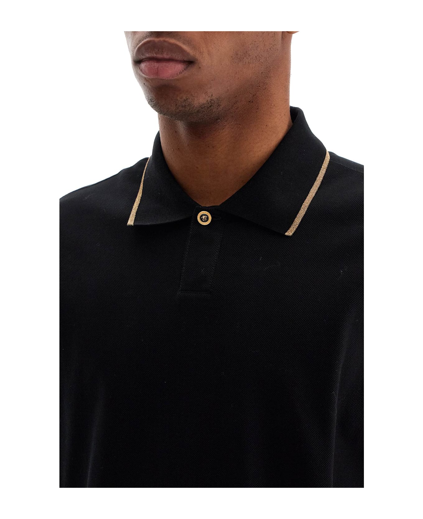 Versace Polo Shirt - Black
