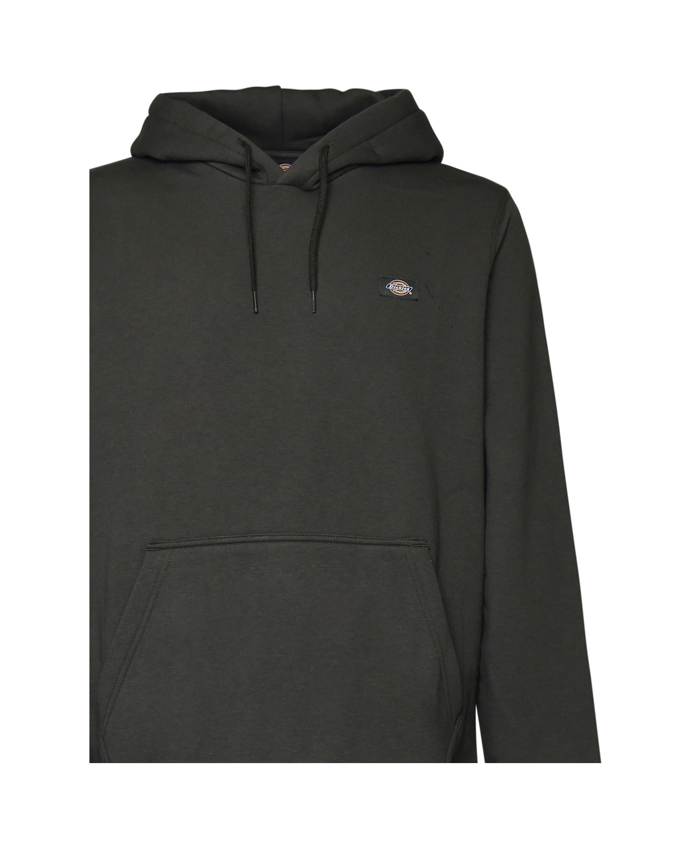 Dickies Sweatshirt With Hood And Logo - Green