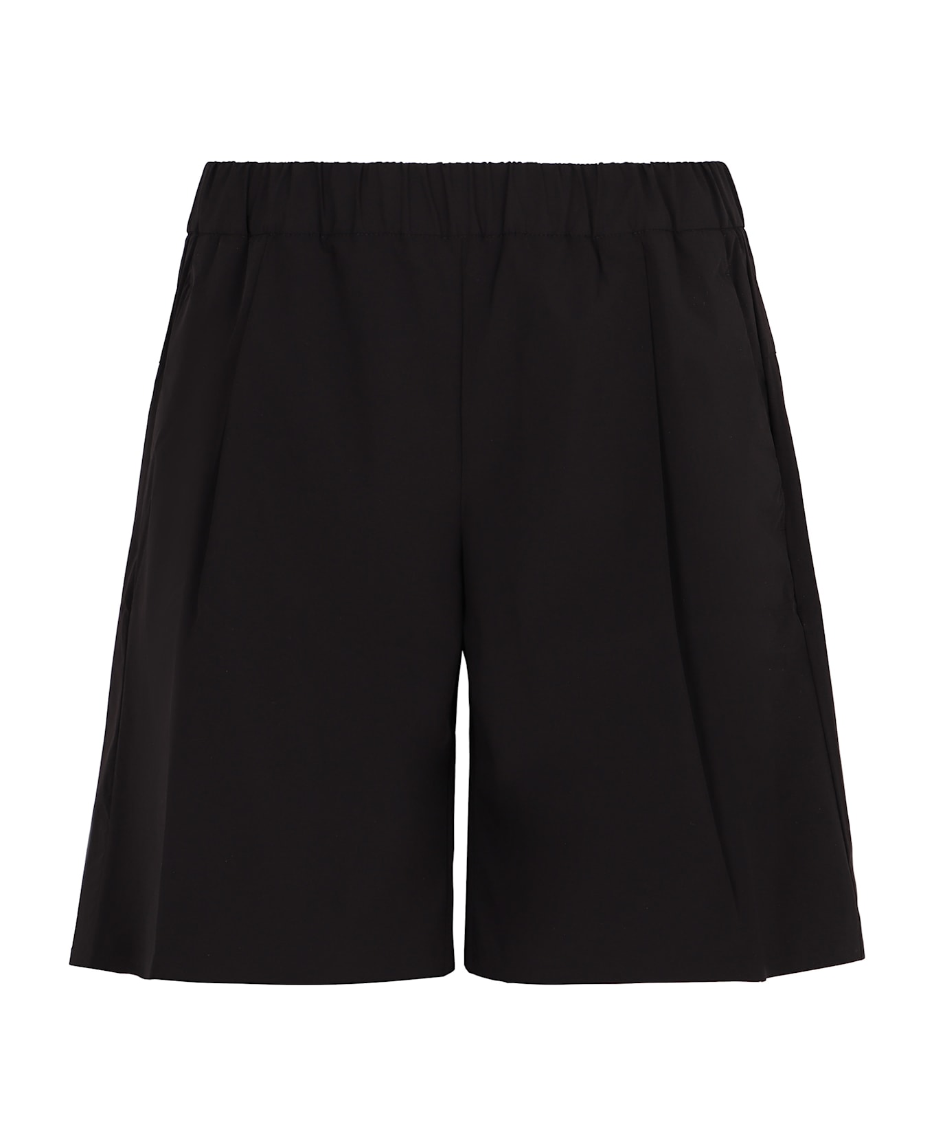 Herno Techno Fabric Bermuda-shorts - black