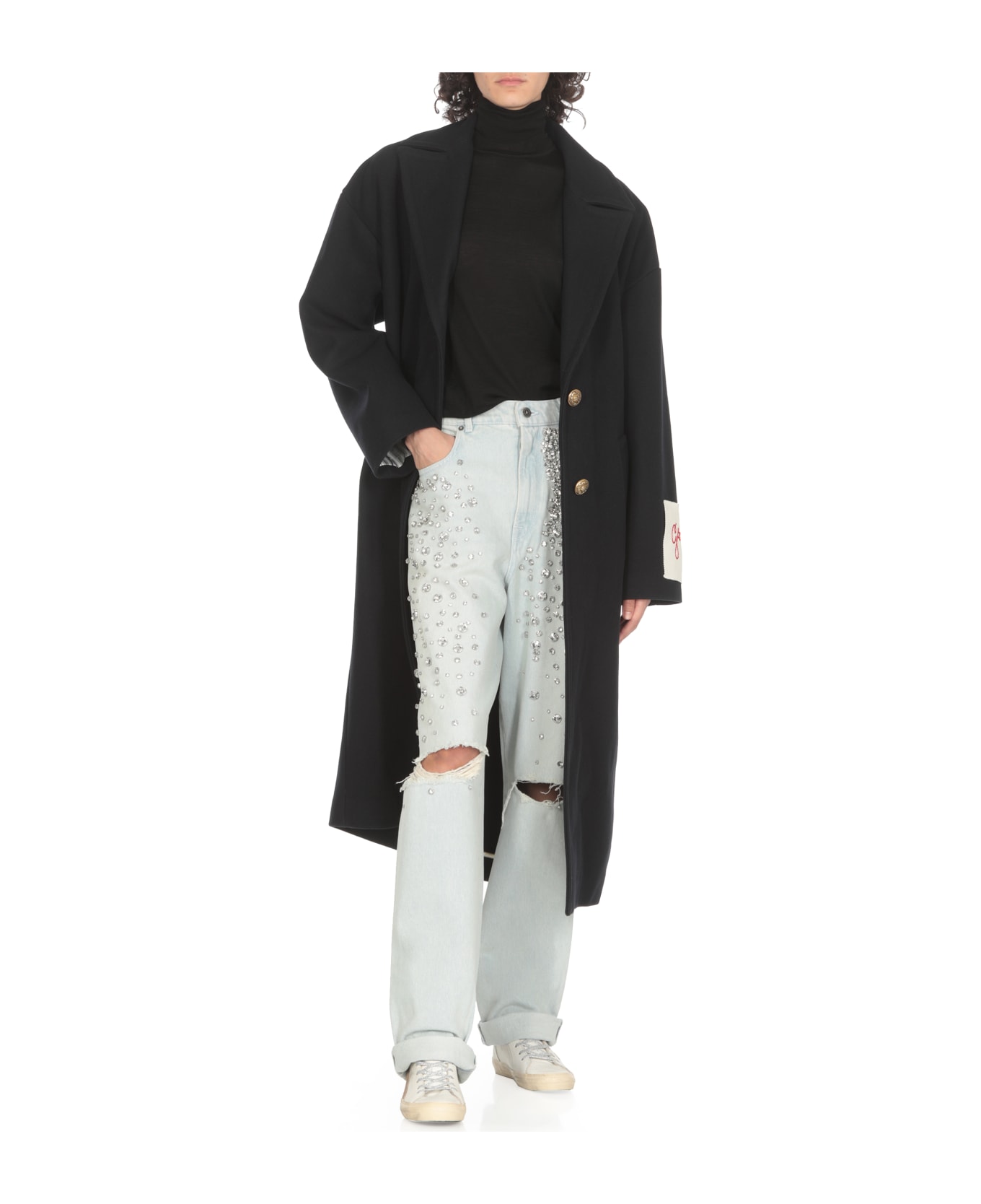 Golden Goose Bertina Coat - Blue