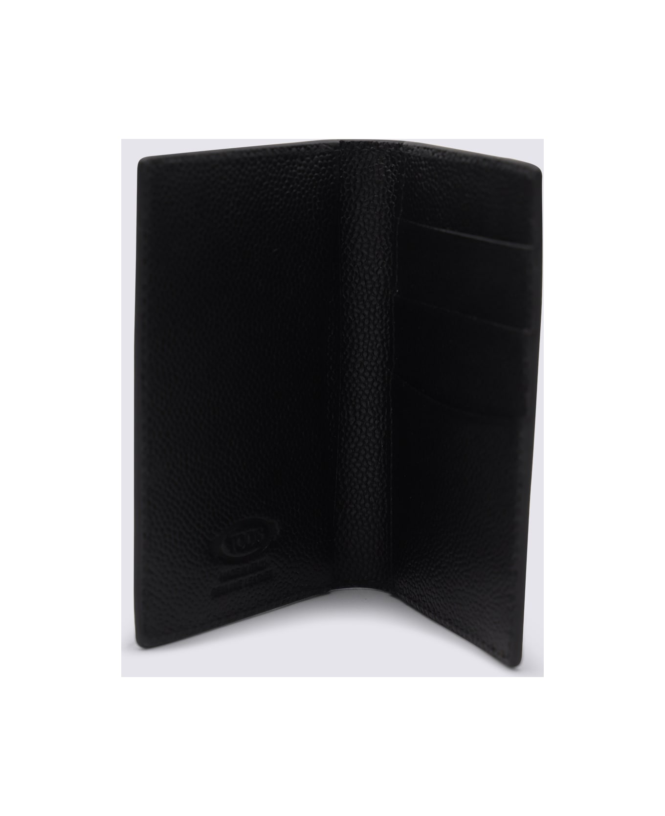 Tod
s Black Leather Card Holder - Black