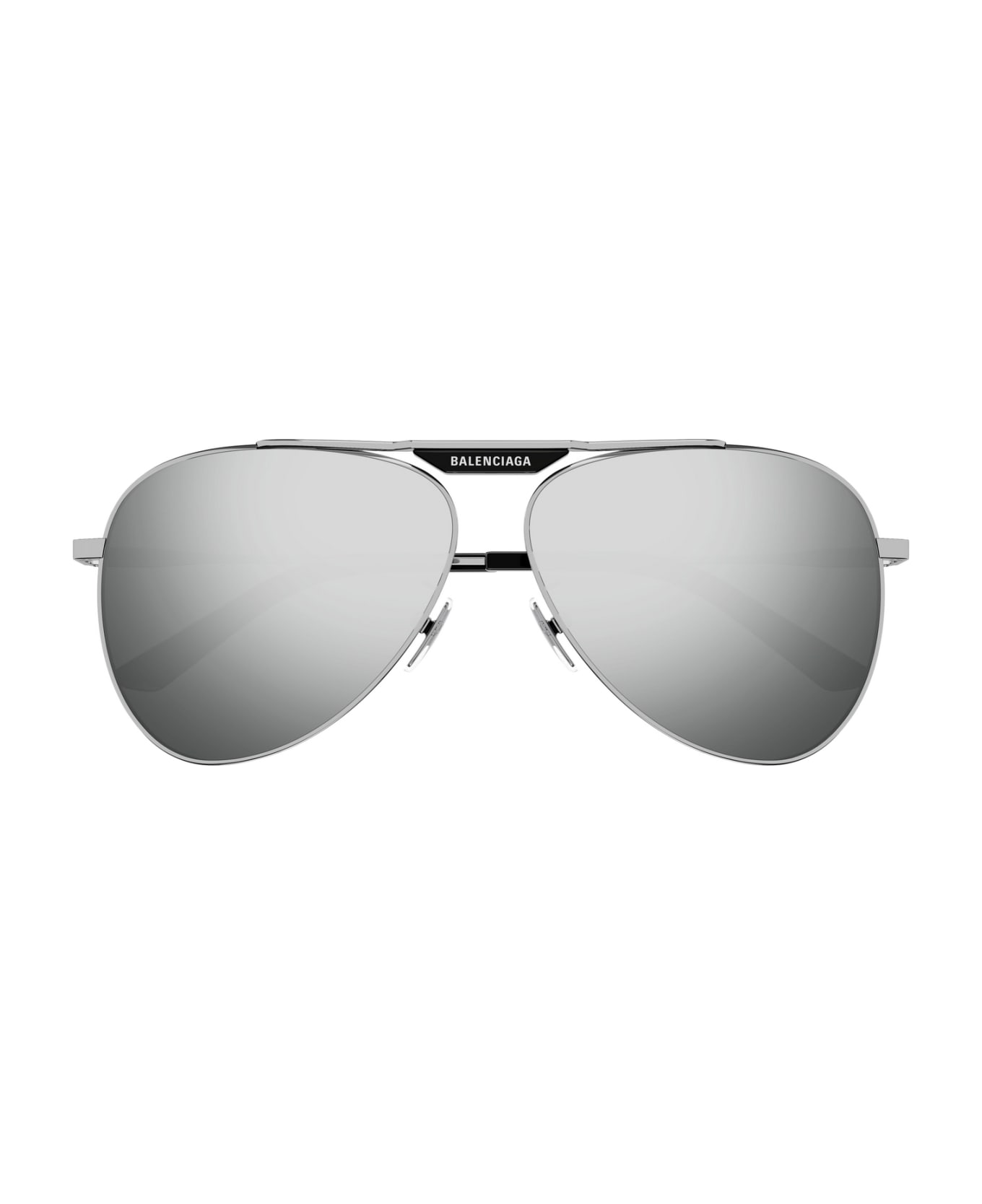 Balenciaga Eyewear Bb0244s Silver Sunglasses - Silver