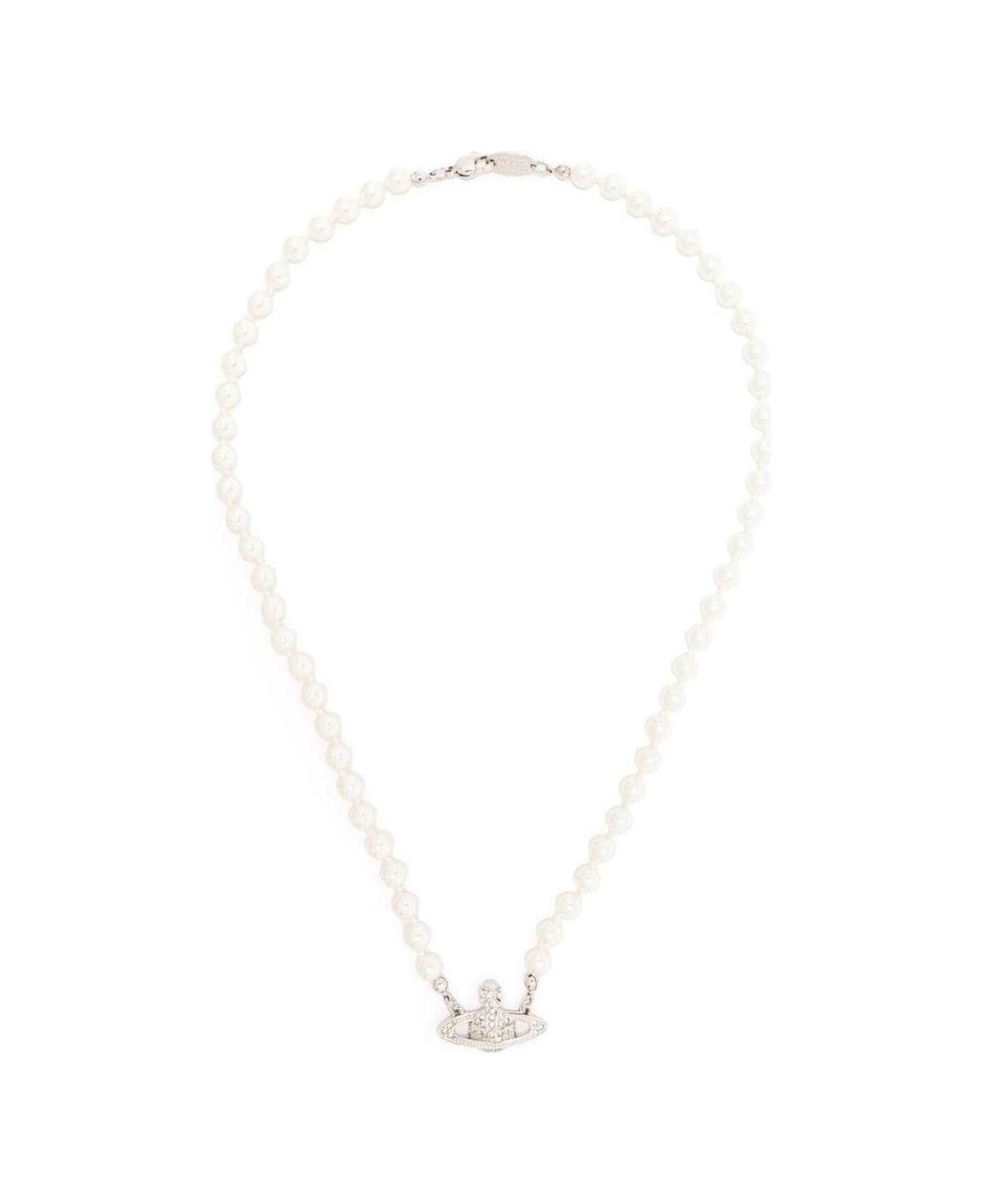 Vivienne Westwood Man. Mini Bas Relief Pearl - Metallic