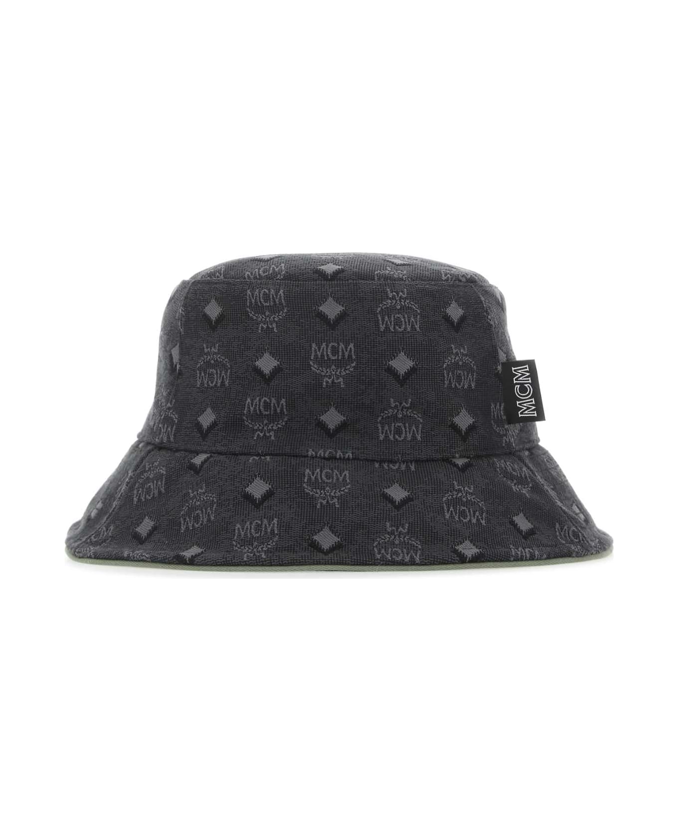 MCM Embroidered Fabric Hat - ED
