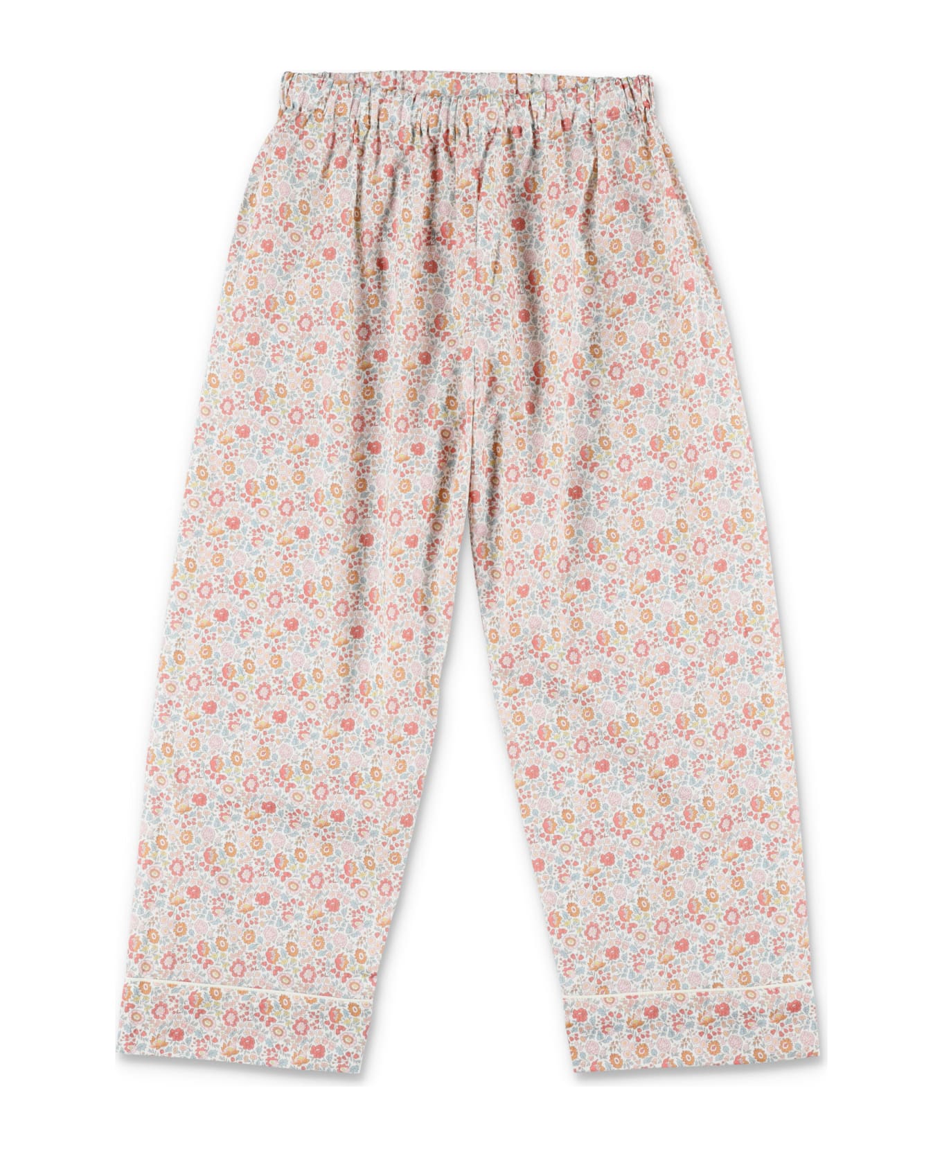 Bonpoint Pajamas - FLEURS ORANGE