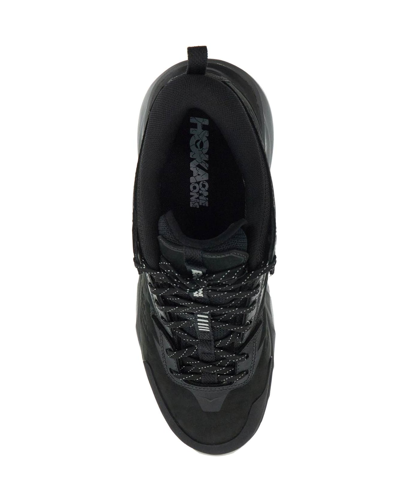 Hoka Elite Terrain System Kaha Low Gore-tex Trek - BLACK / SATELLITE GREY (Black)