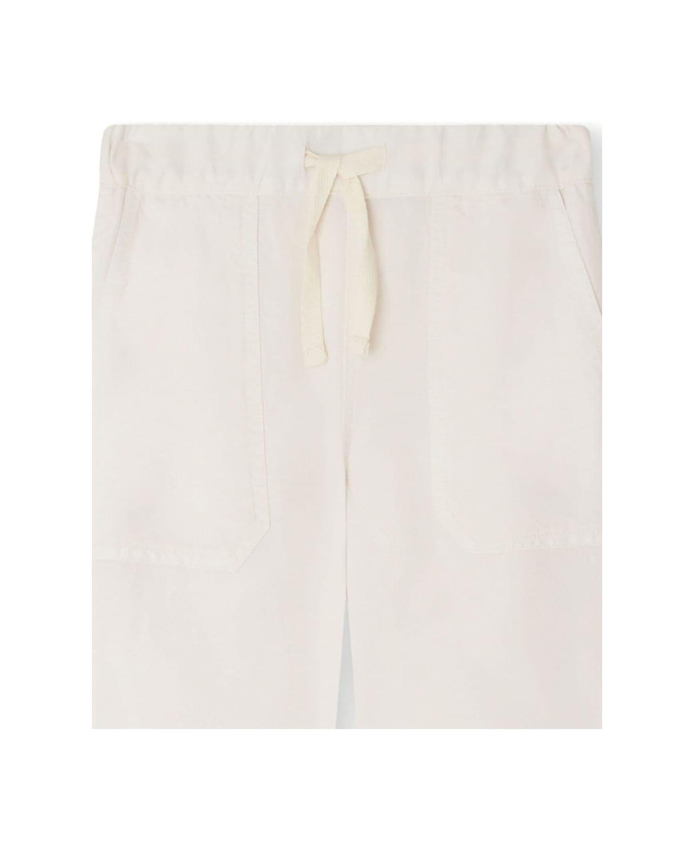 Bonpoint Milk White Syl Bermuda Shorts - White