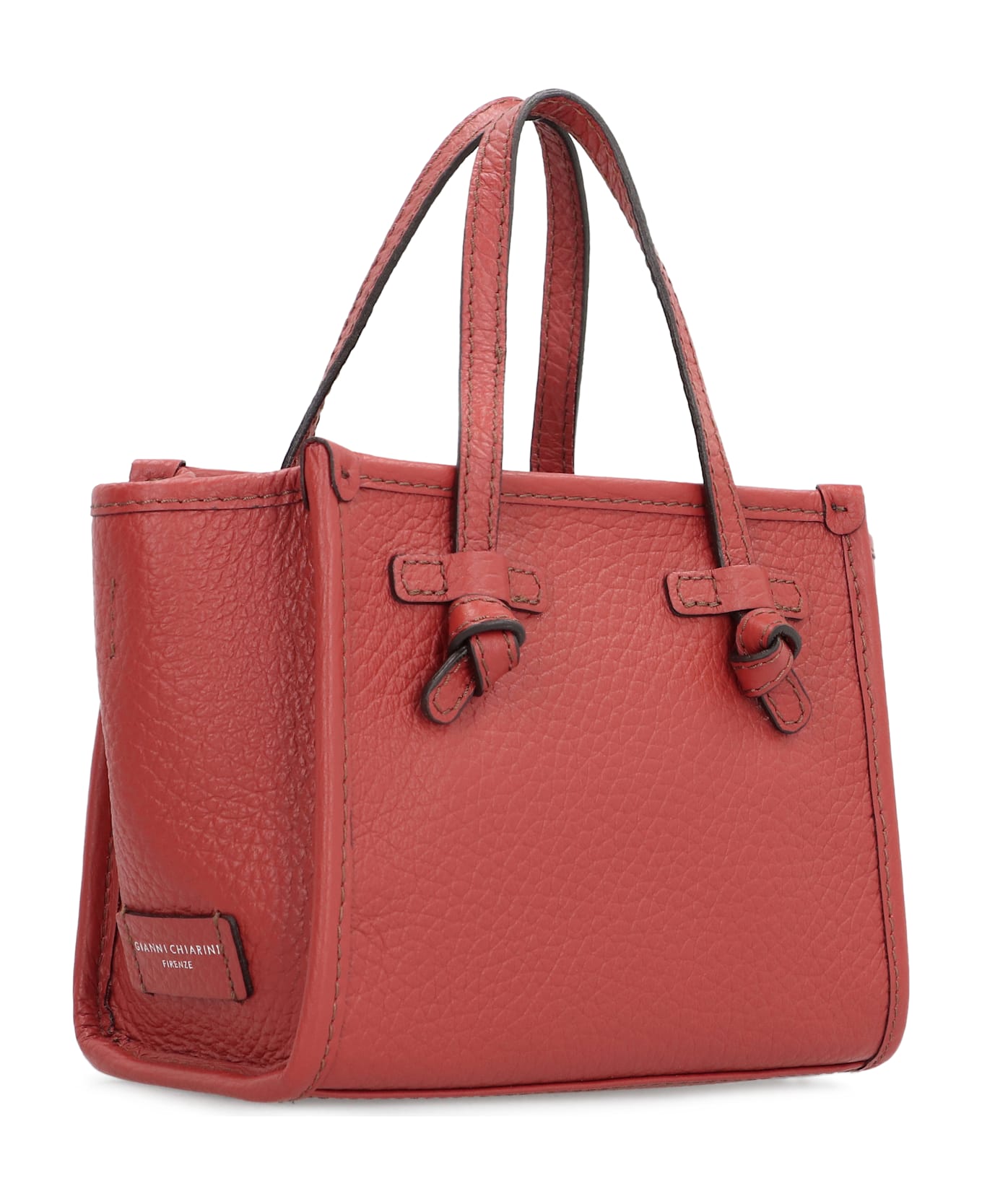 Gianni Chiarini Miss Marcella Leather Mini Handbag - red