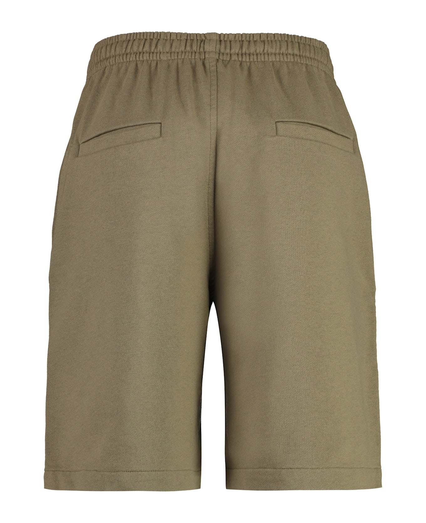 Isabel Marant Mahelo Cotton Bermuda Shorts - khaki