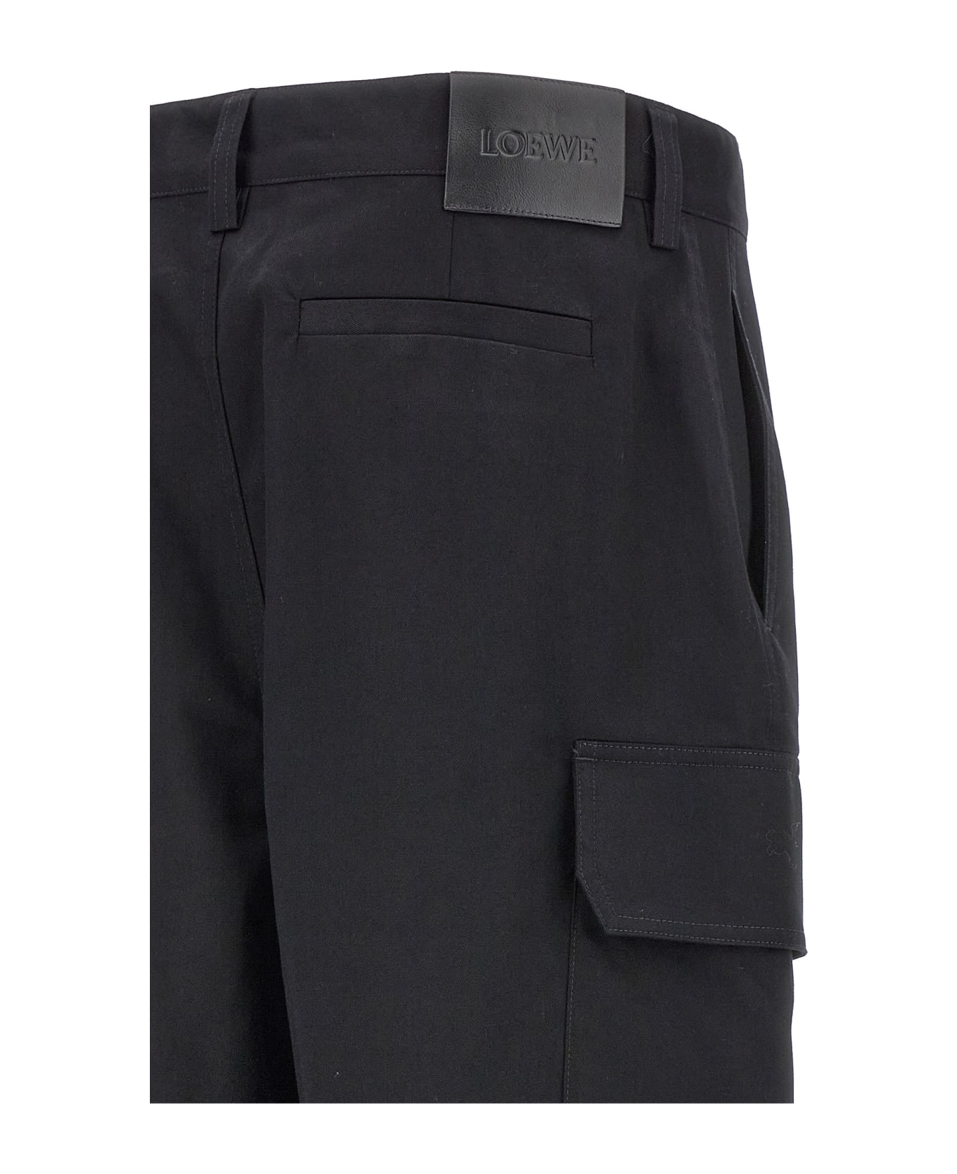 Loewe Cargo Pants - Black  