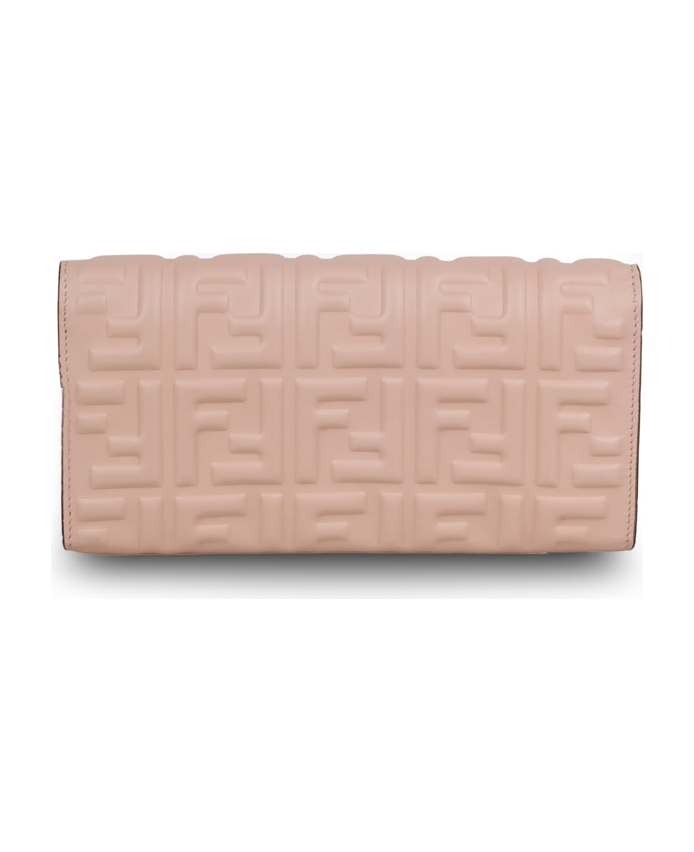 Fendi Wallet 'continental Baguette' - Pink