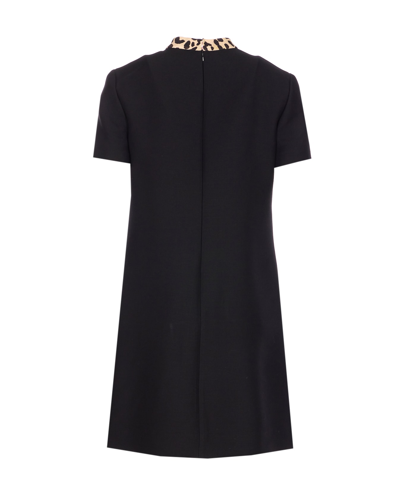 Valentino Garavani Crepe Couture Solid Dress - Black