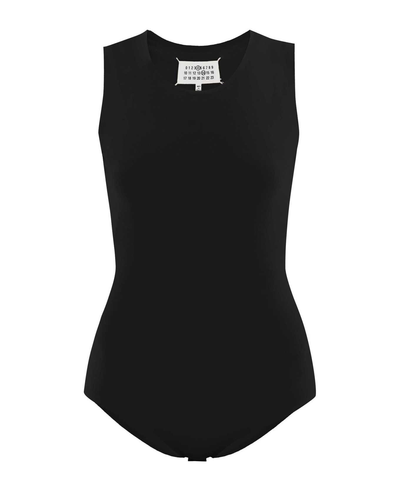 Maison Margiela Sleeveless Bodysuit - BLACK (Black) ボディスーツ