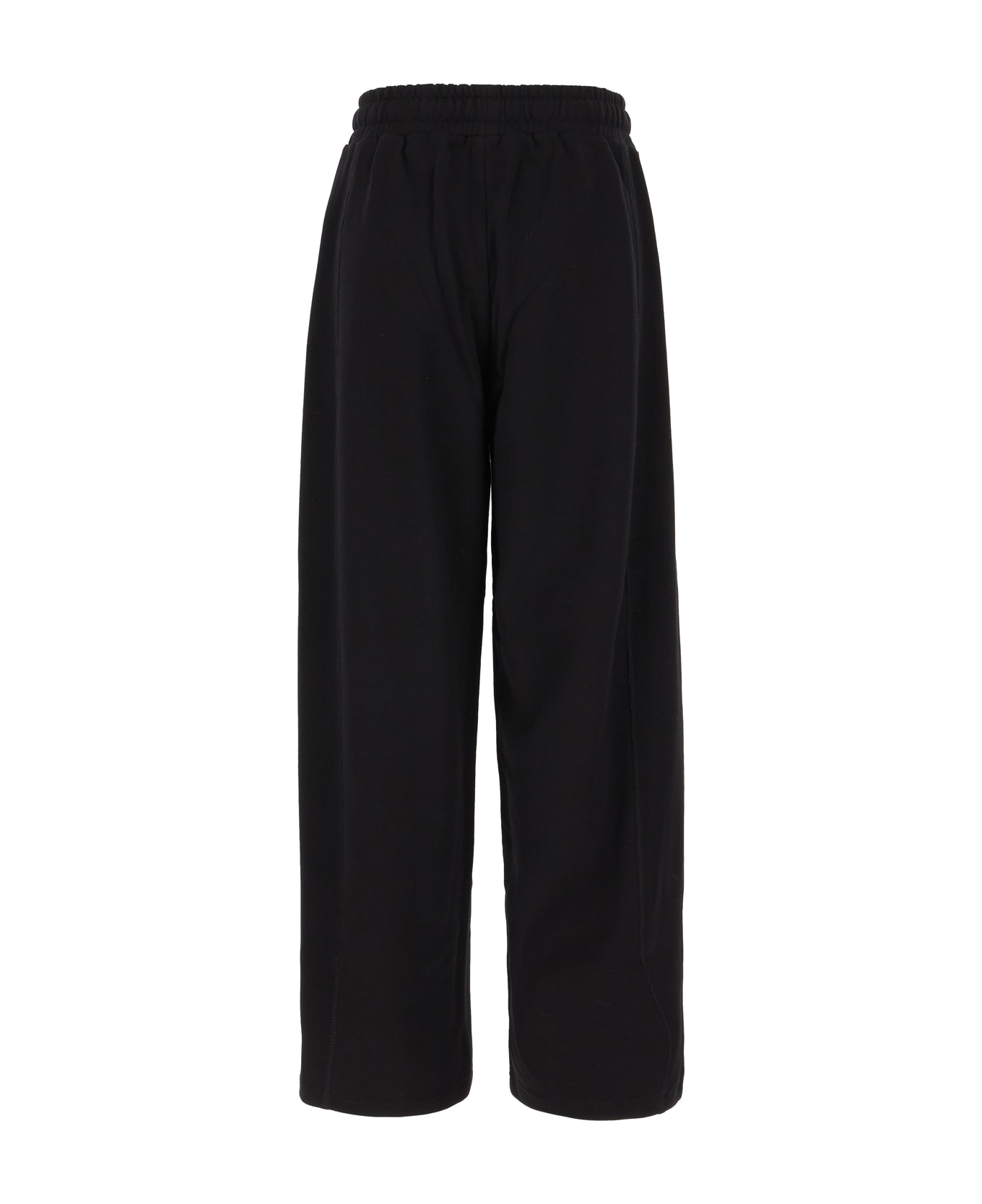 Stella McCartney Black Cotton Pants - BLACK